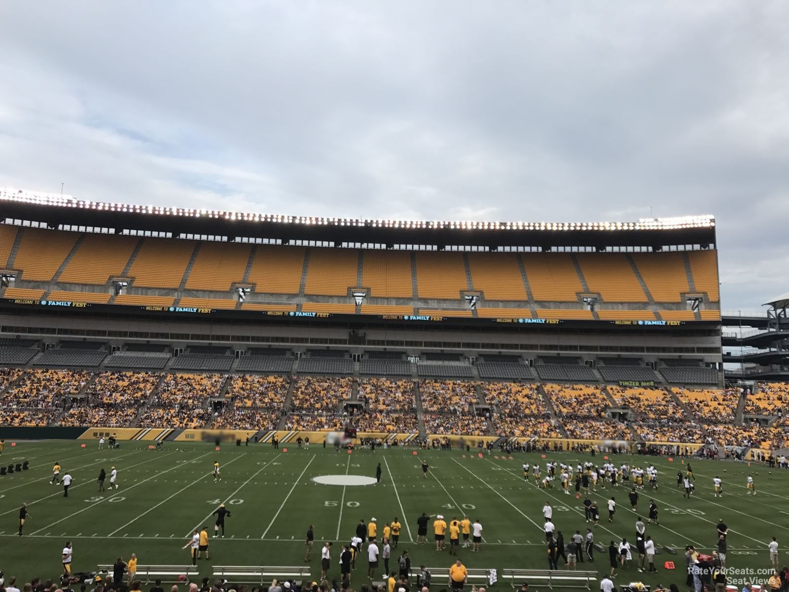 section 135, row bb seat view  for football - acrisure stadium