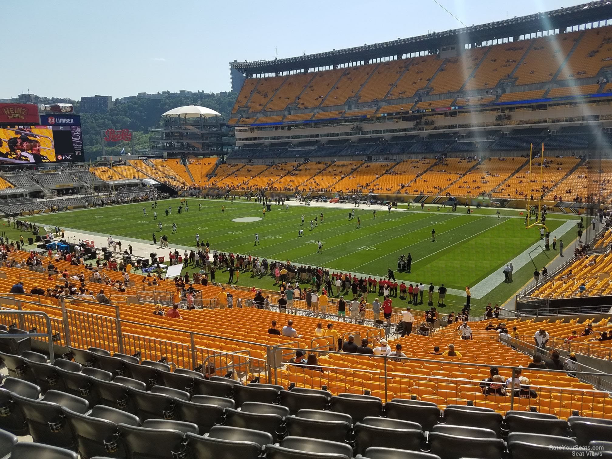 Heinz Field Seating Chart Virtual View Two Birds Home