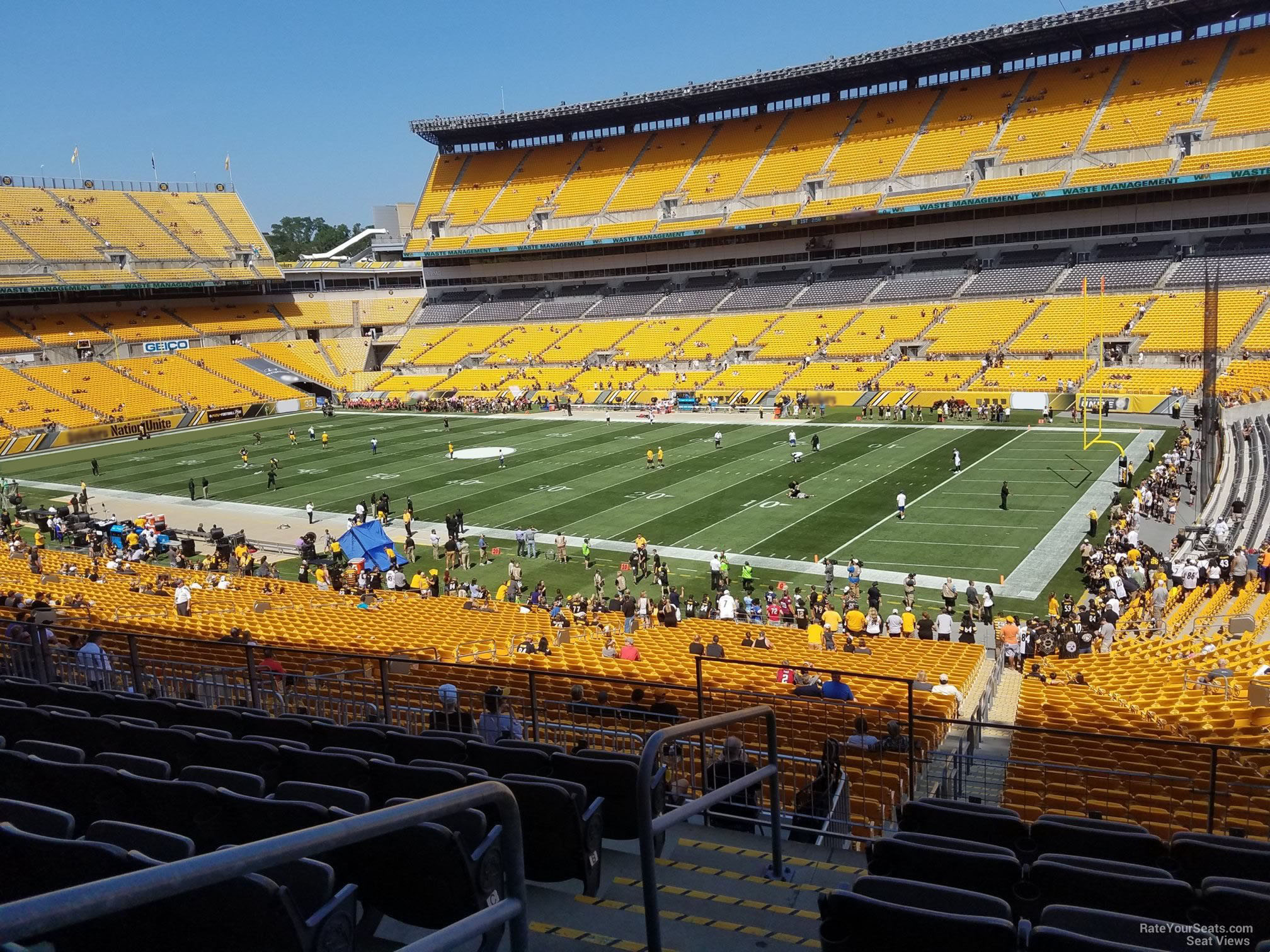 Heinz Field Club Seating Chart