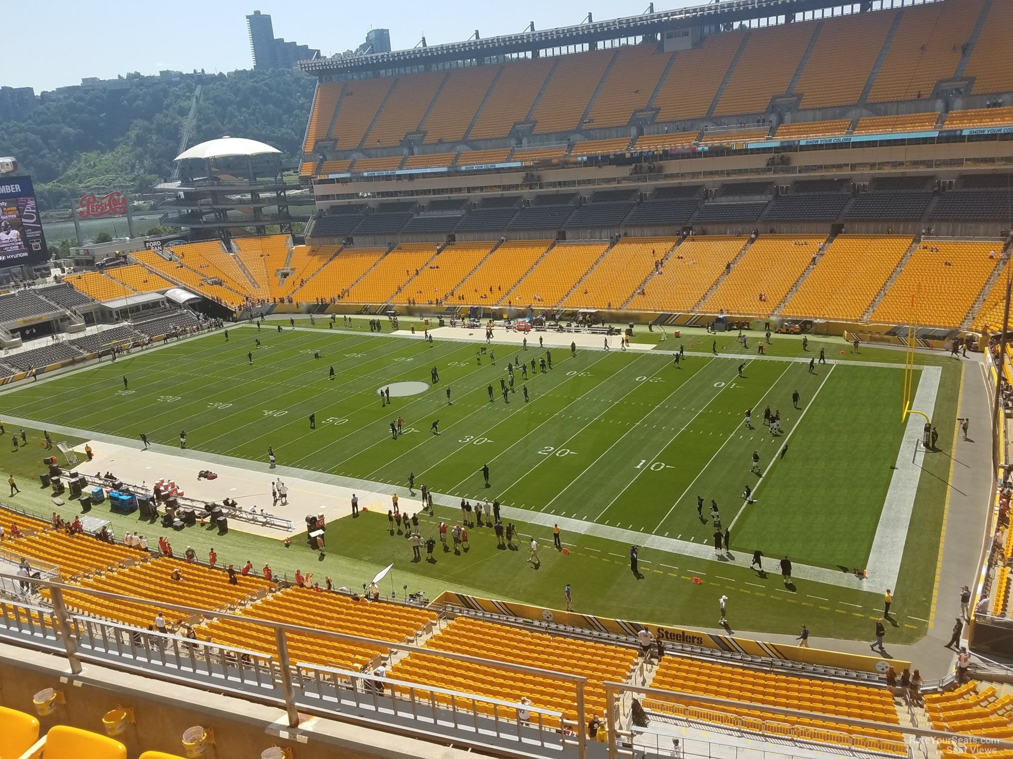 Heinz Field Seating Chart Rows