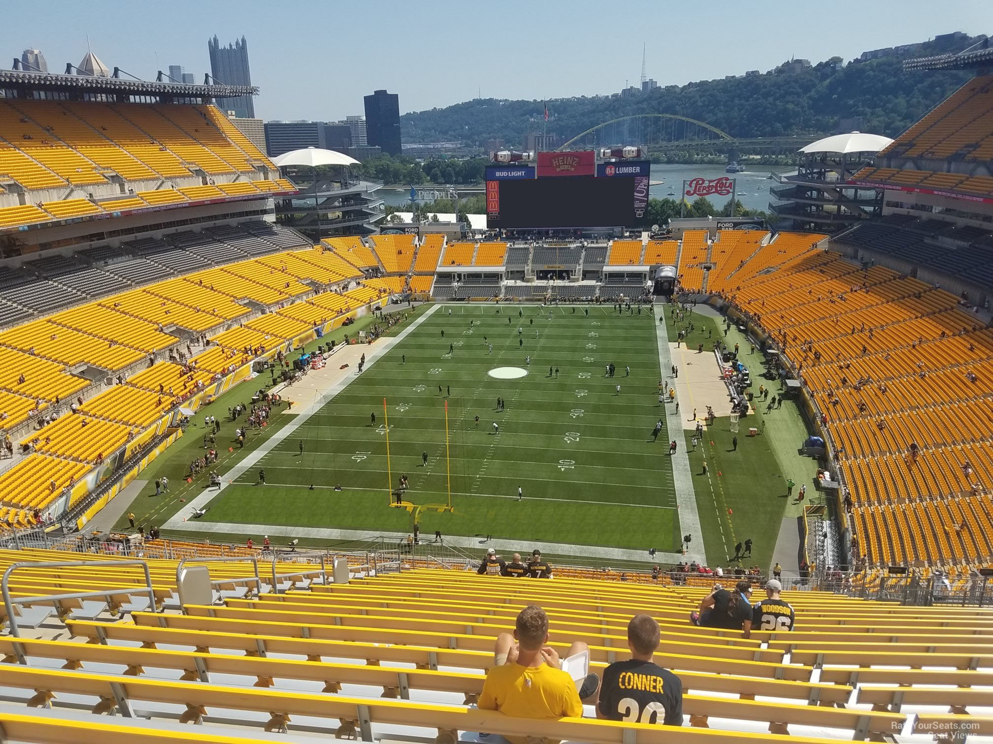 section 524, row bb seat view  for football - acrisure stadium