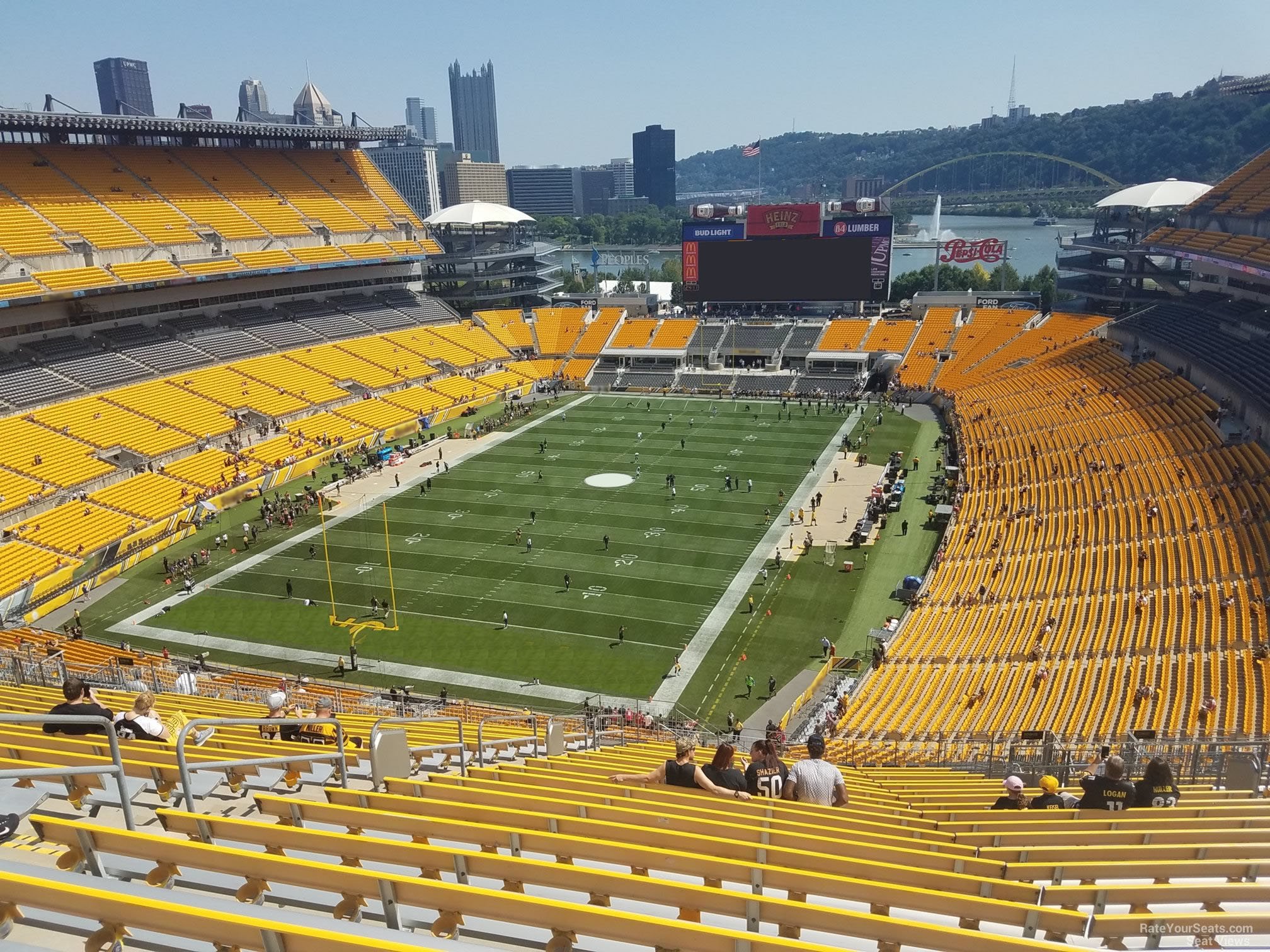 section 526, row bb seat view  for football - acrisure stadium