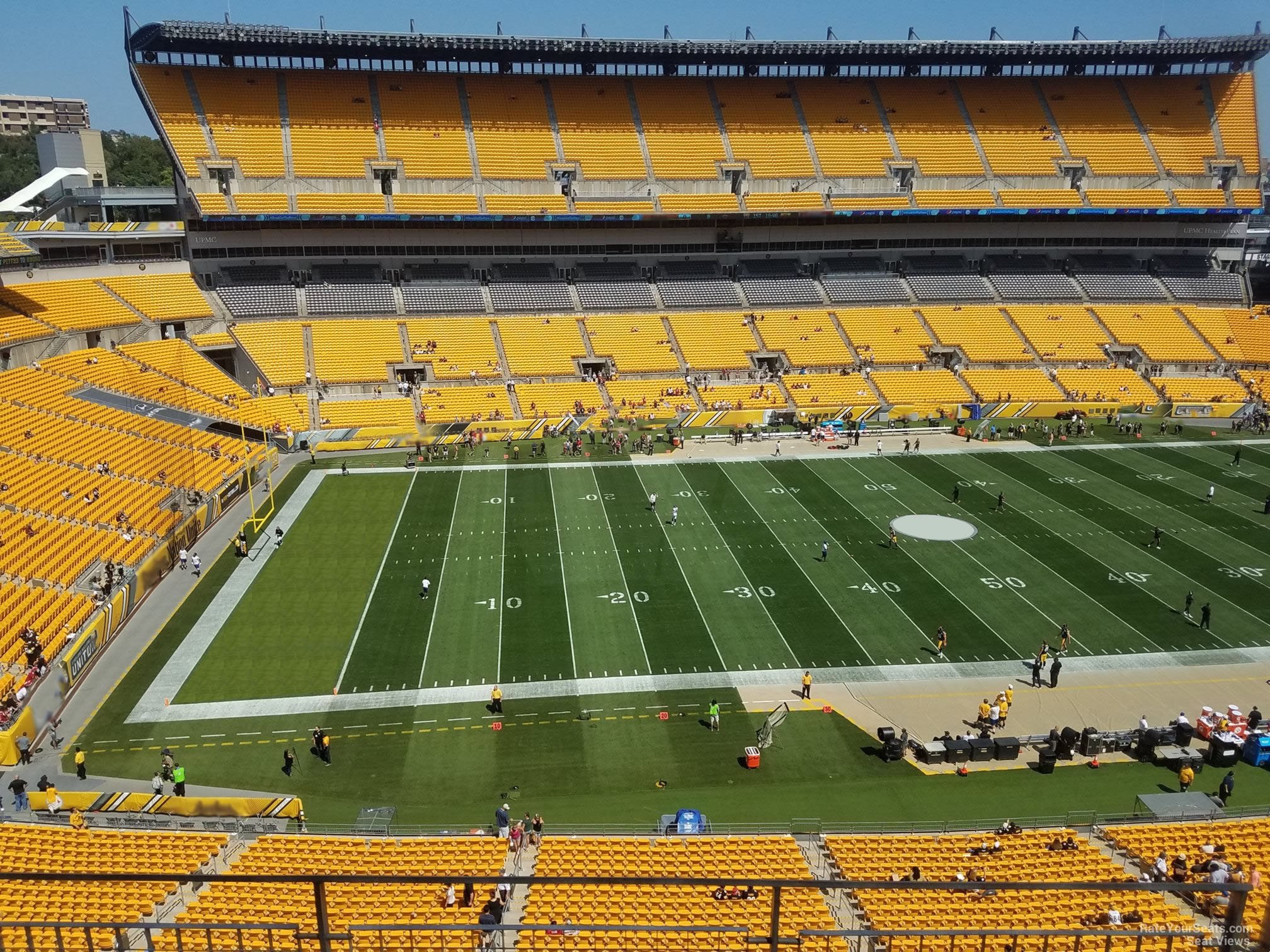 Heinz Field Seating Chart Rows