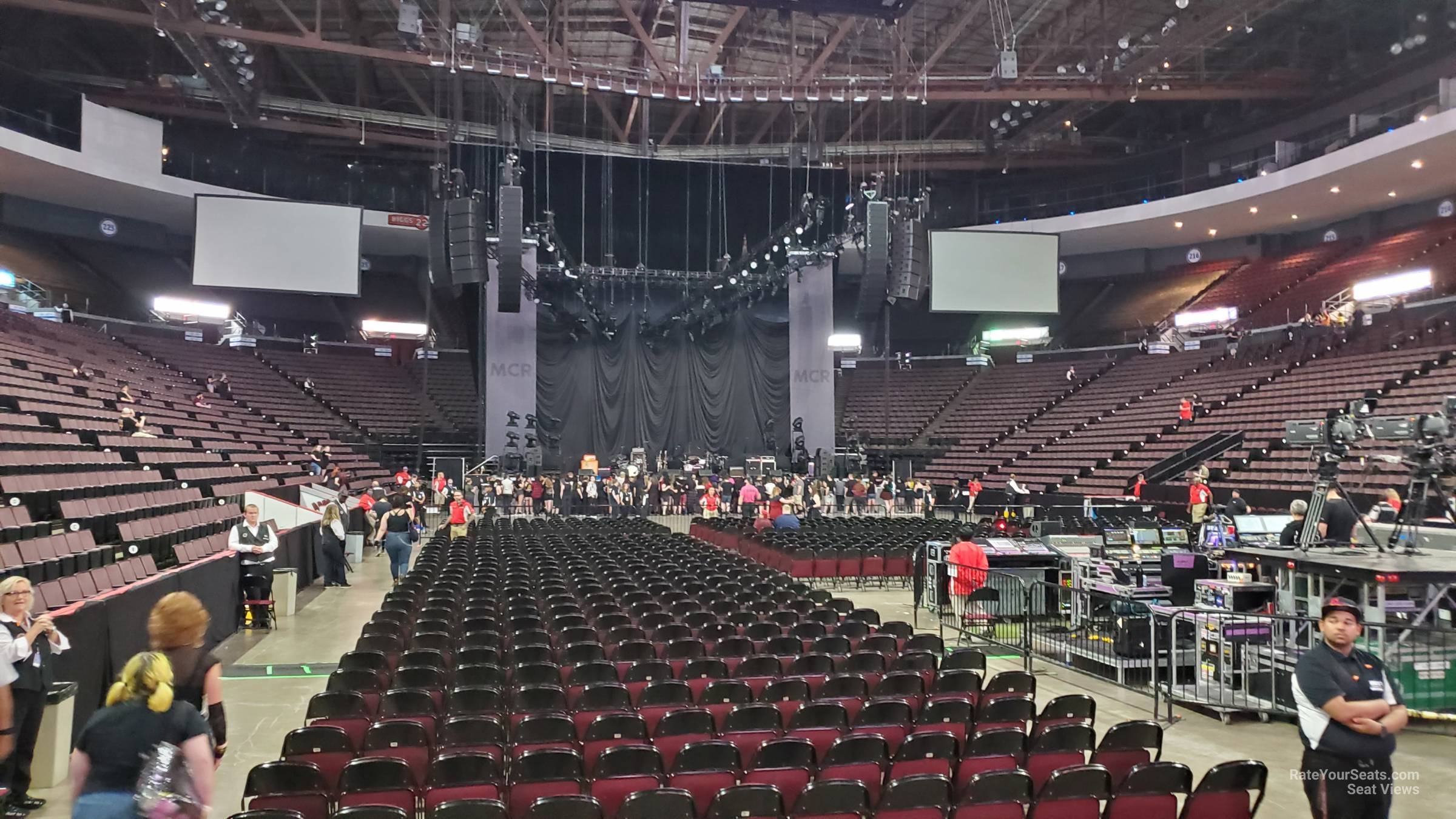 section 139, row c seat view  - heritage bank center