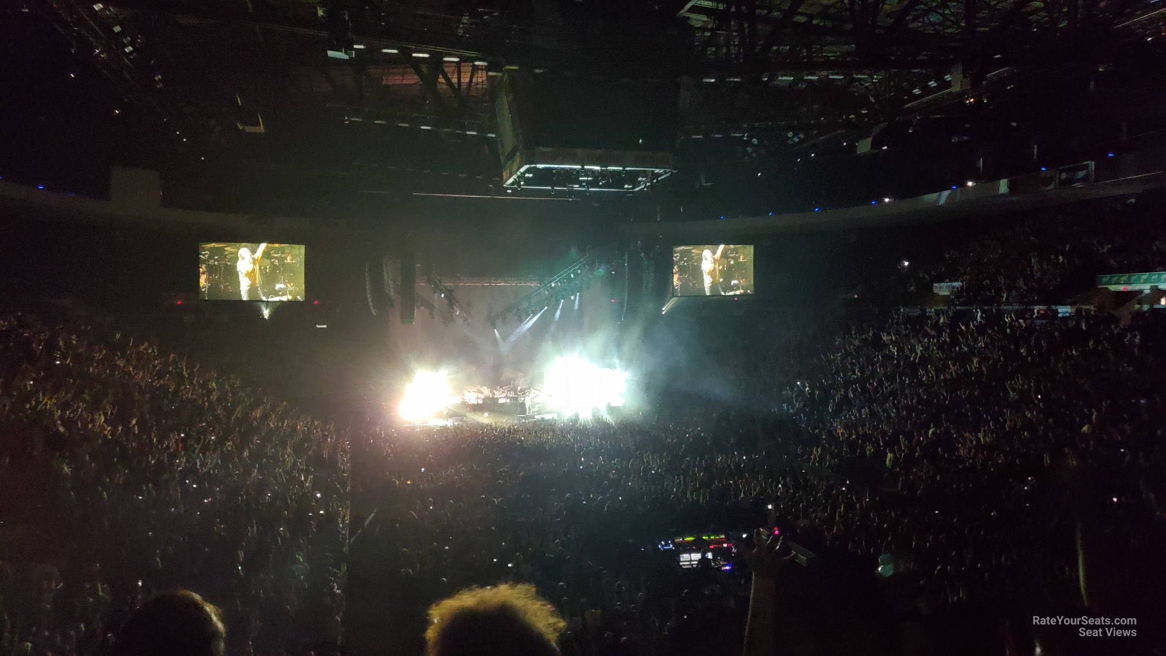 section 139, row w seat view  - heritage bank center