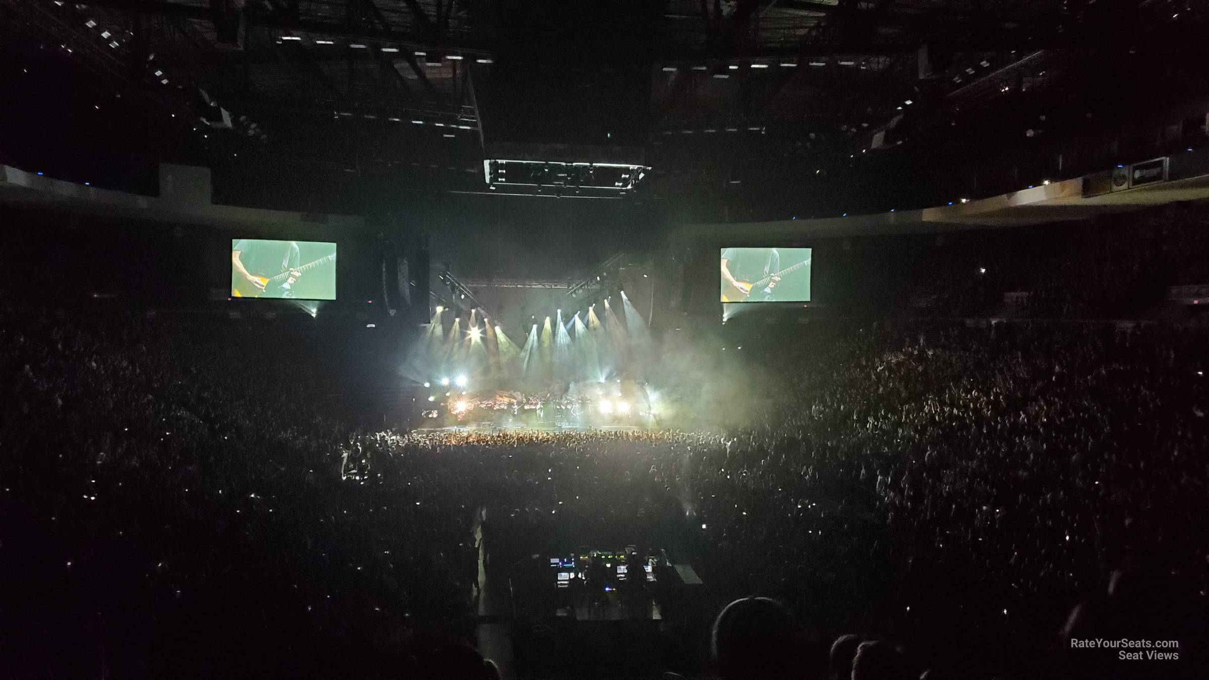 section 140, row w seat view - heritage bank center