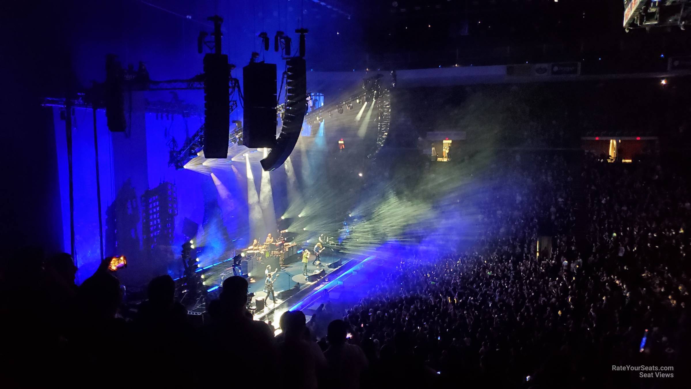 section 230, row a seat view  - heritage bank center