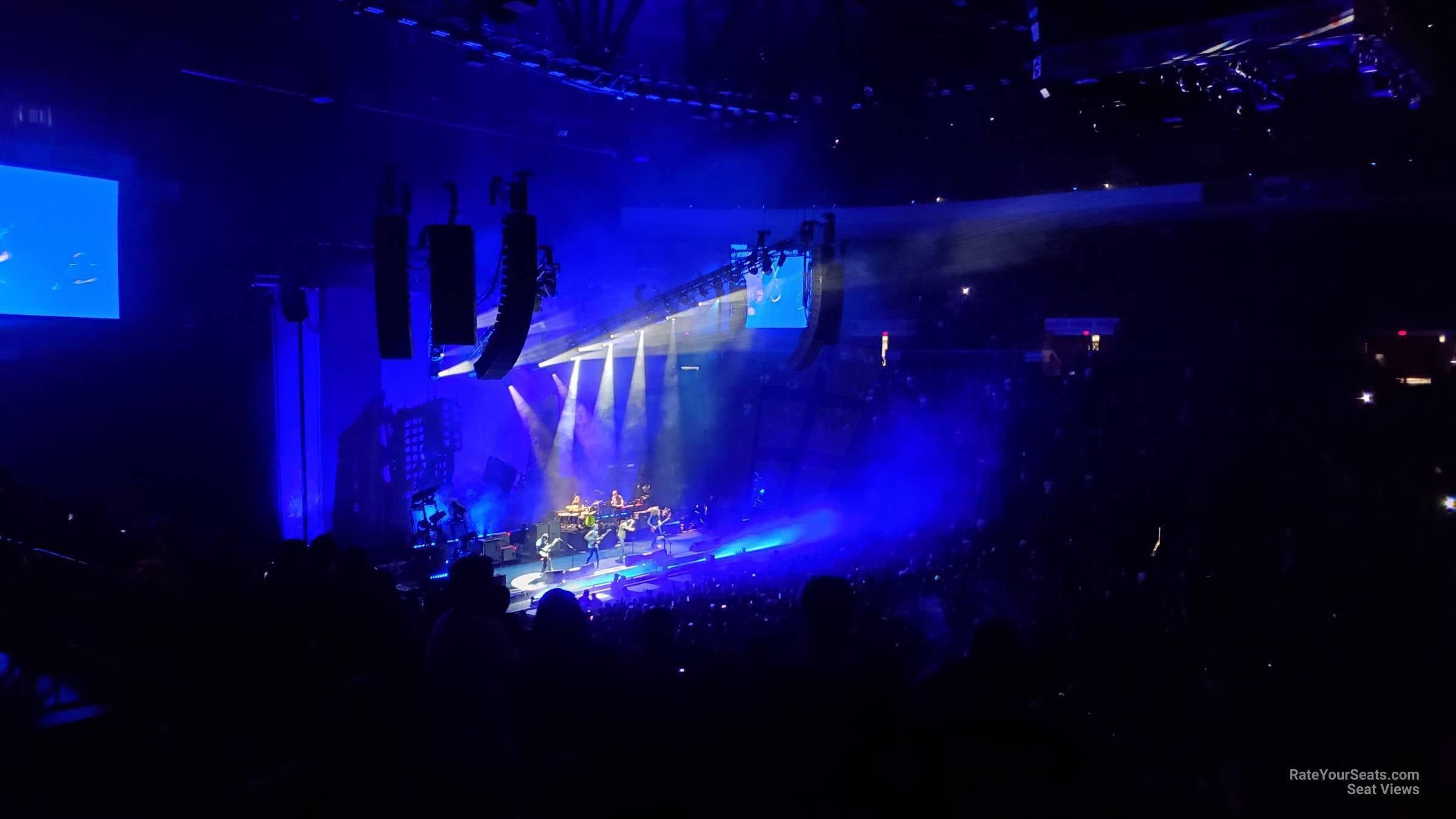 section 232, row a seat view  - heritage bank center