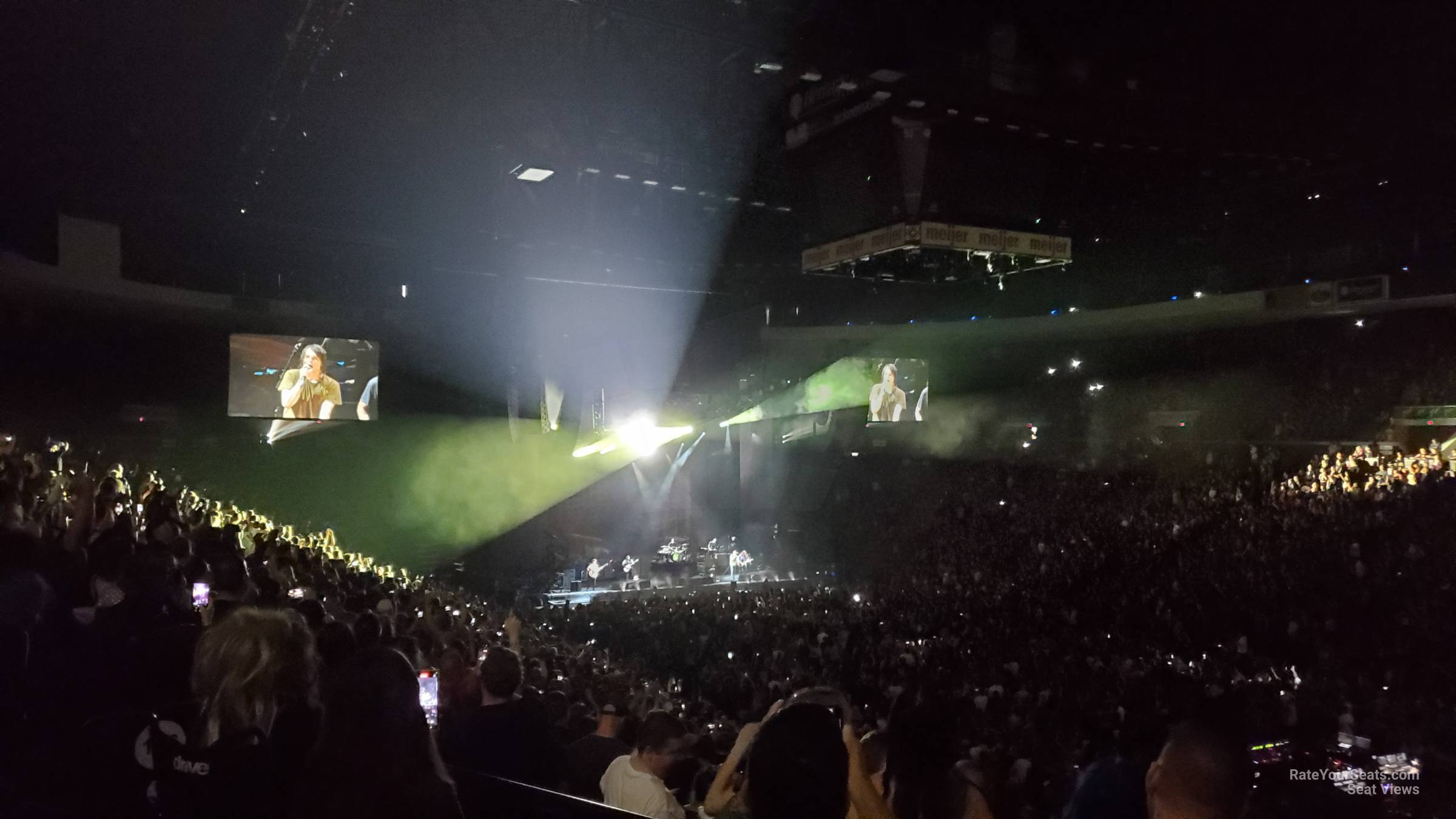 section 236, row a seat view  - heritage bank center