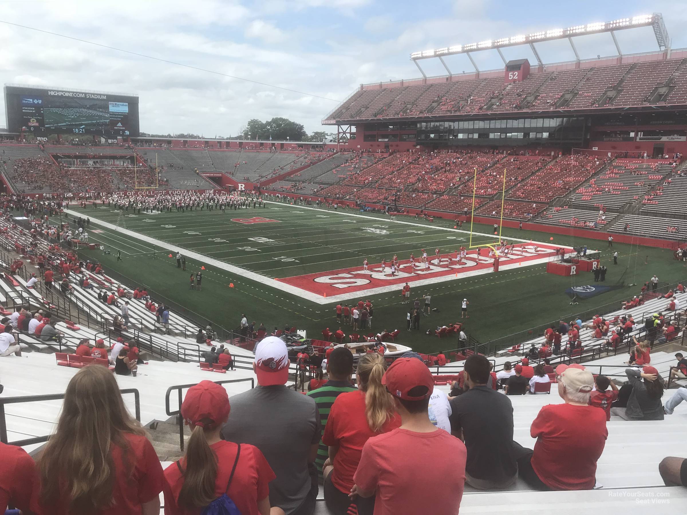 section 119, row 40 seat view  - shi stadium