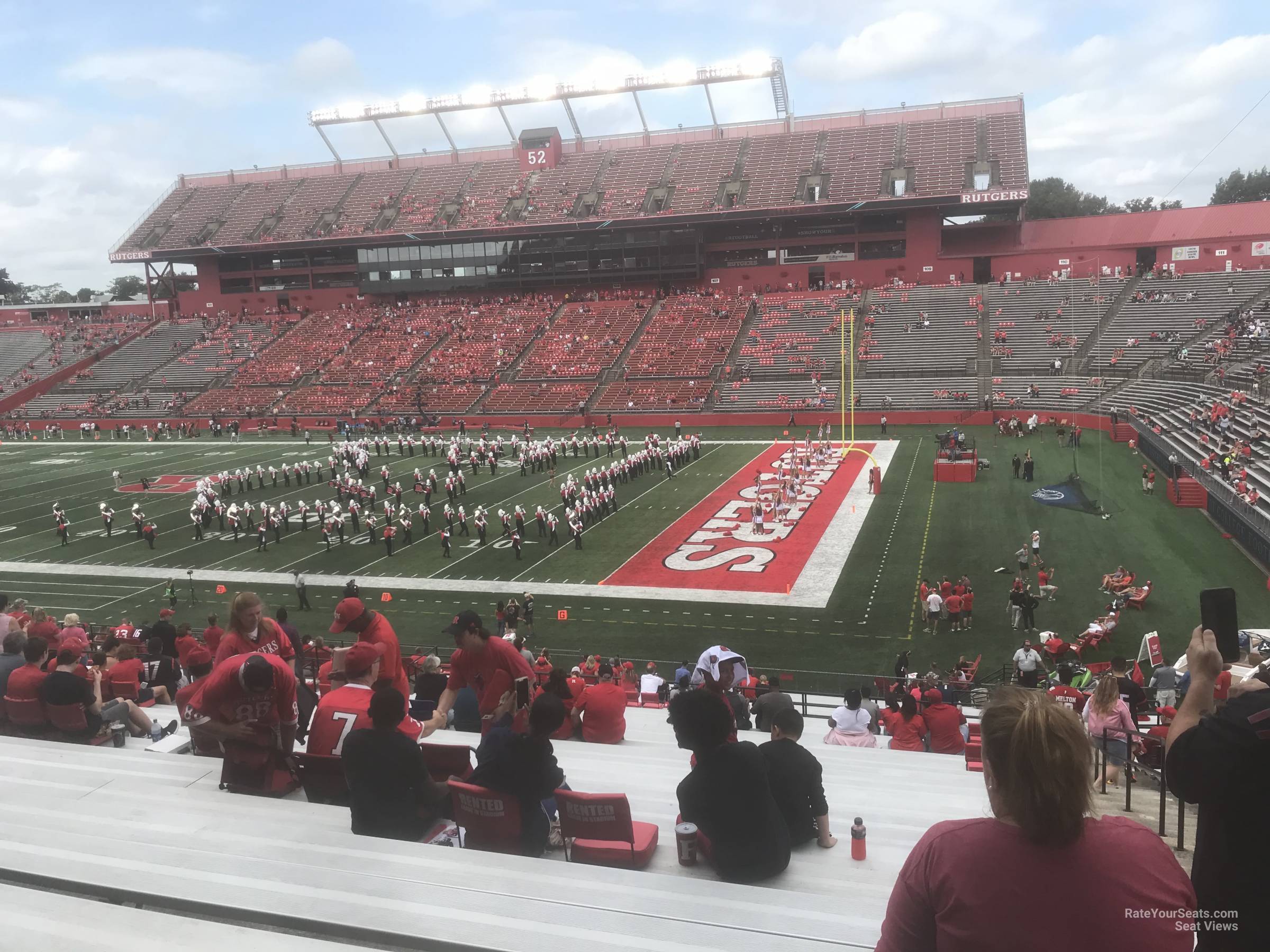 section 122, row 40 seat view  - shi stadium