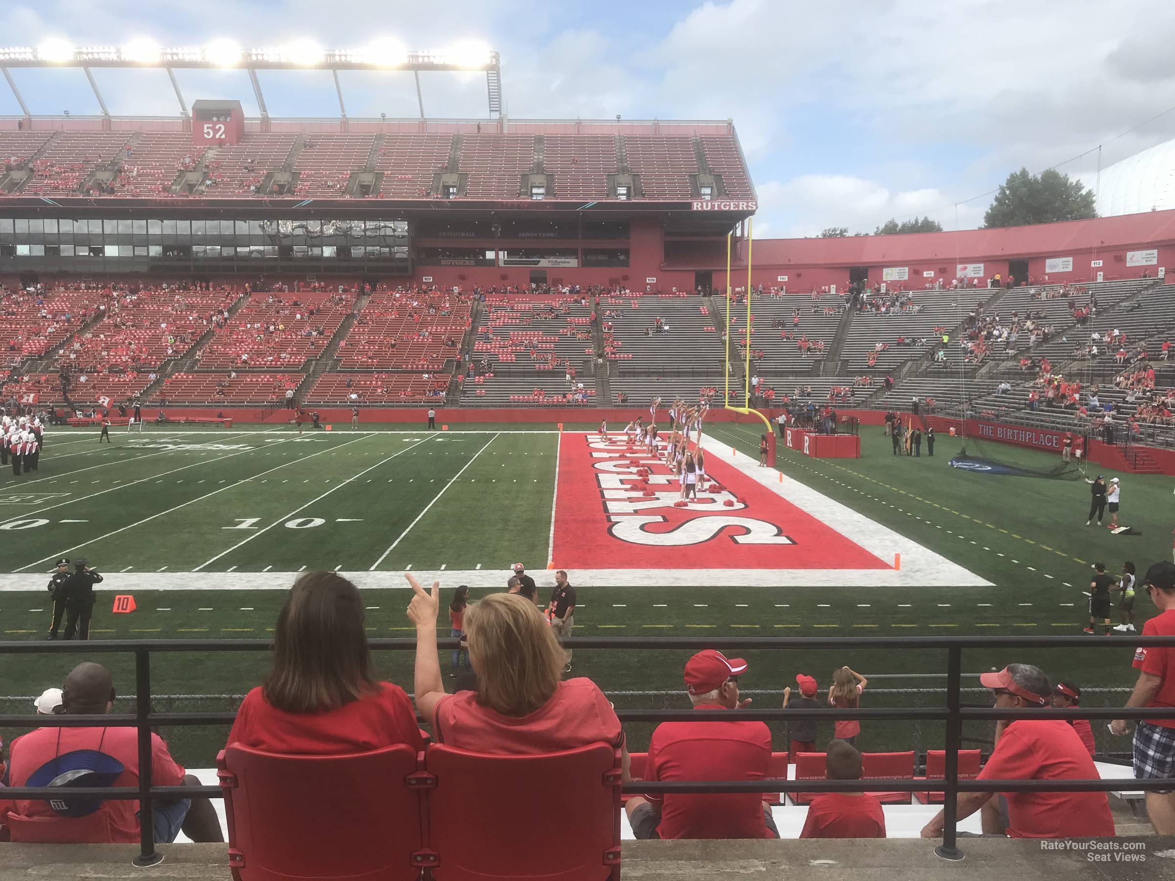 section 123, row 11 seat view  - shi stadium