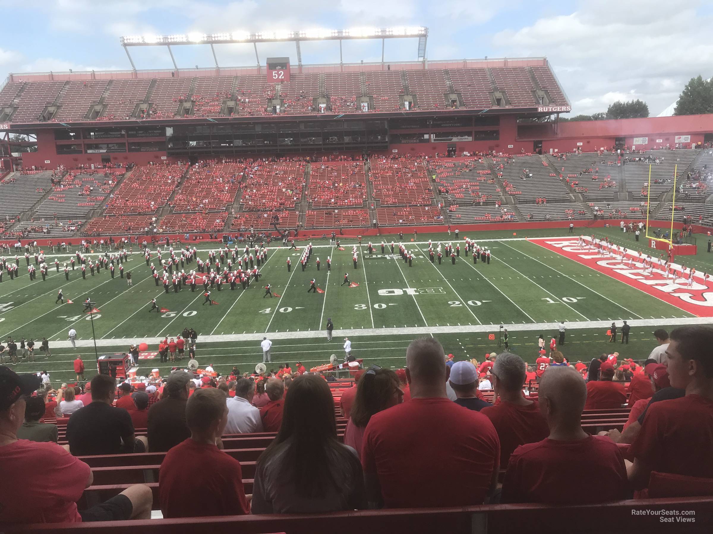 section 125, row 40 seat view  - shi stadium