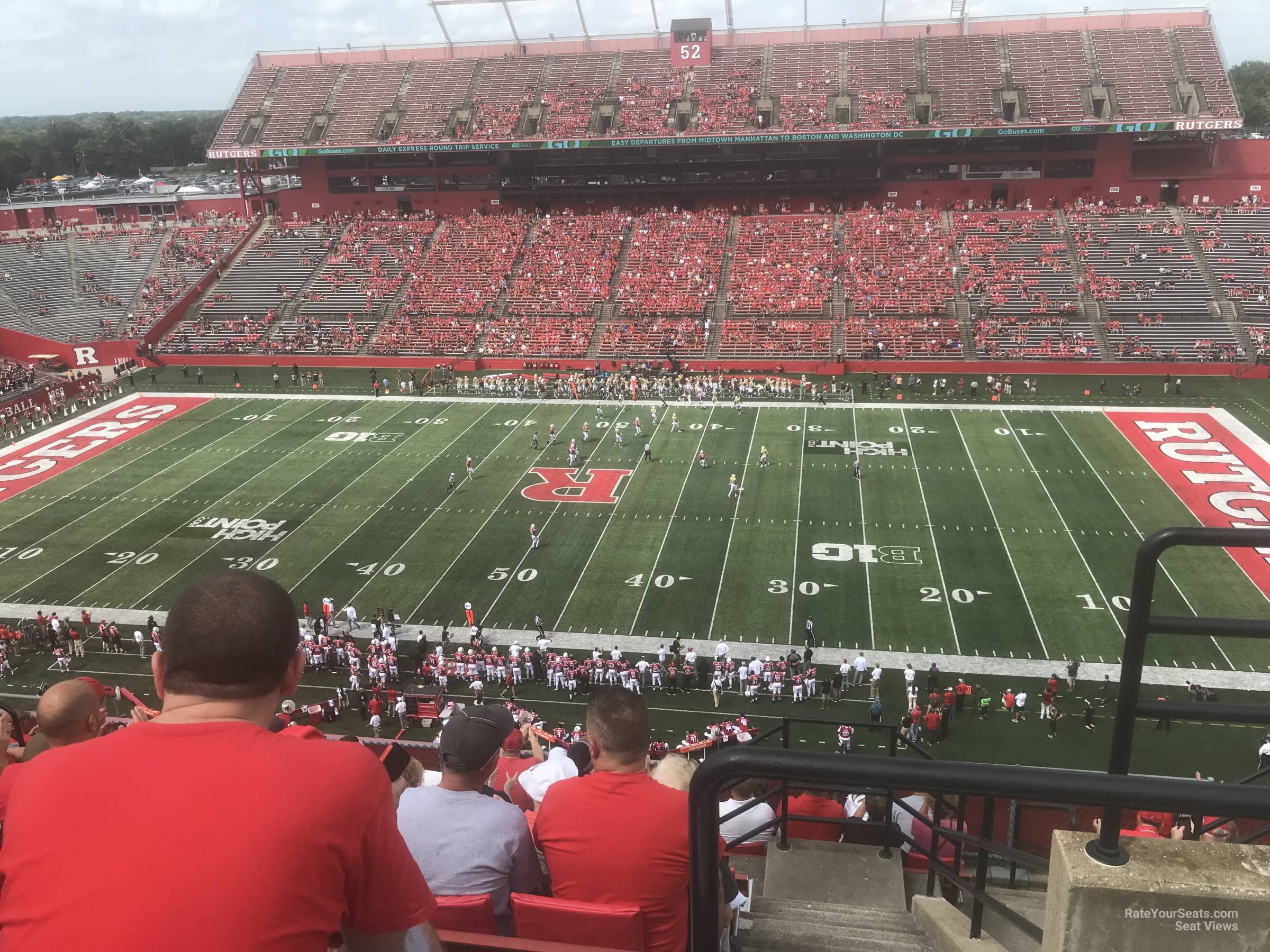 section 206, row 10 seat view  - shi stadium