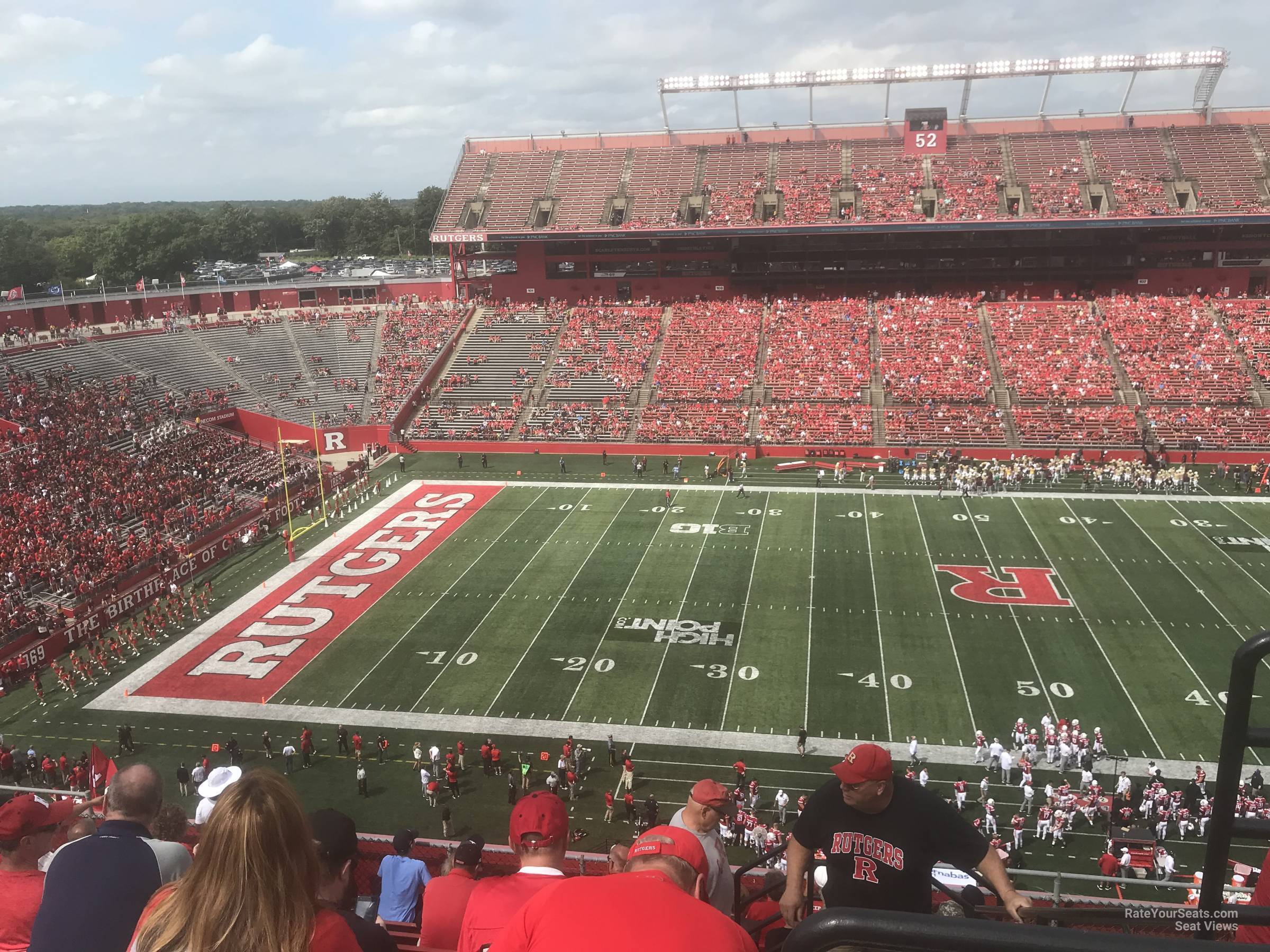 section 209, row 10 seat view  - shi stadium