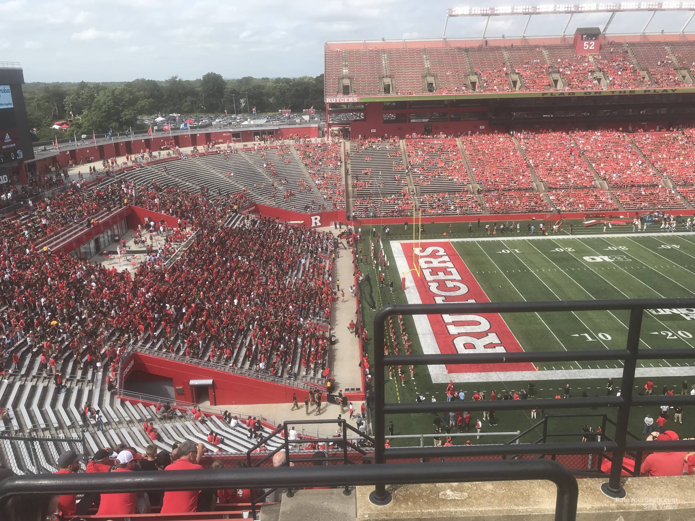 section 214, row 10 seat view  - shi stadium