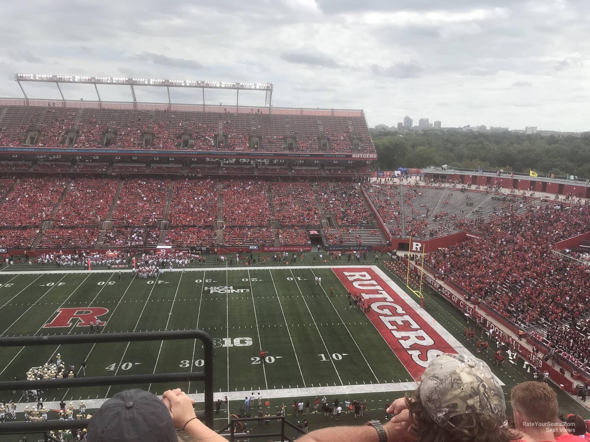 section 221, row 10 seat view  - shi stadium