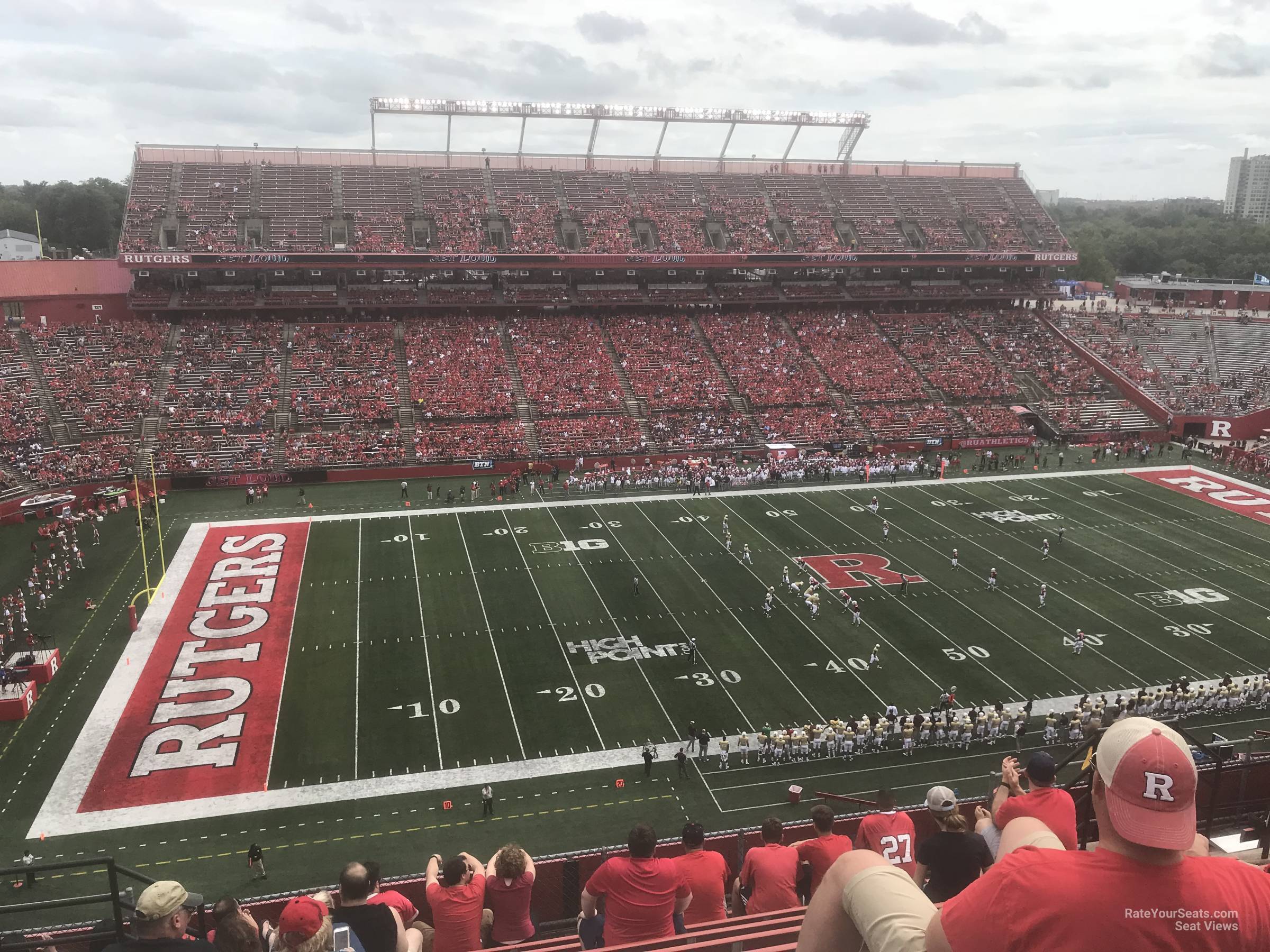 section 227, row 10 seat view  - shi stadium