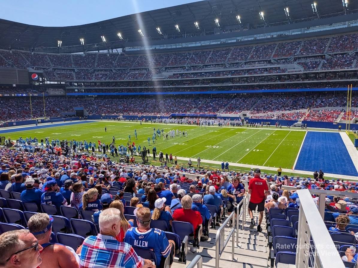 view from Section 132 
