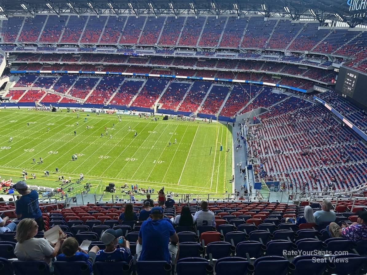 section 405, row 16 seat view  for football - highmark stadium