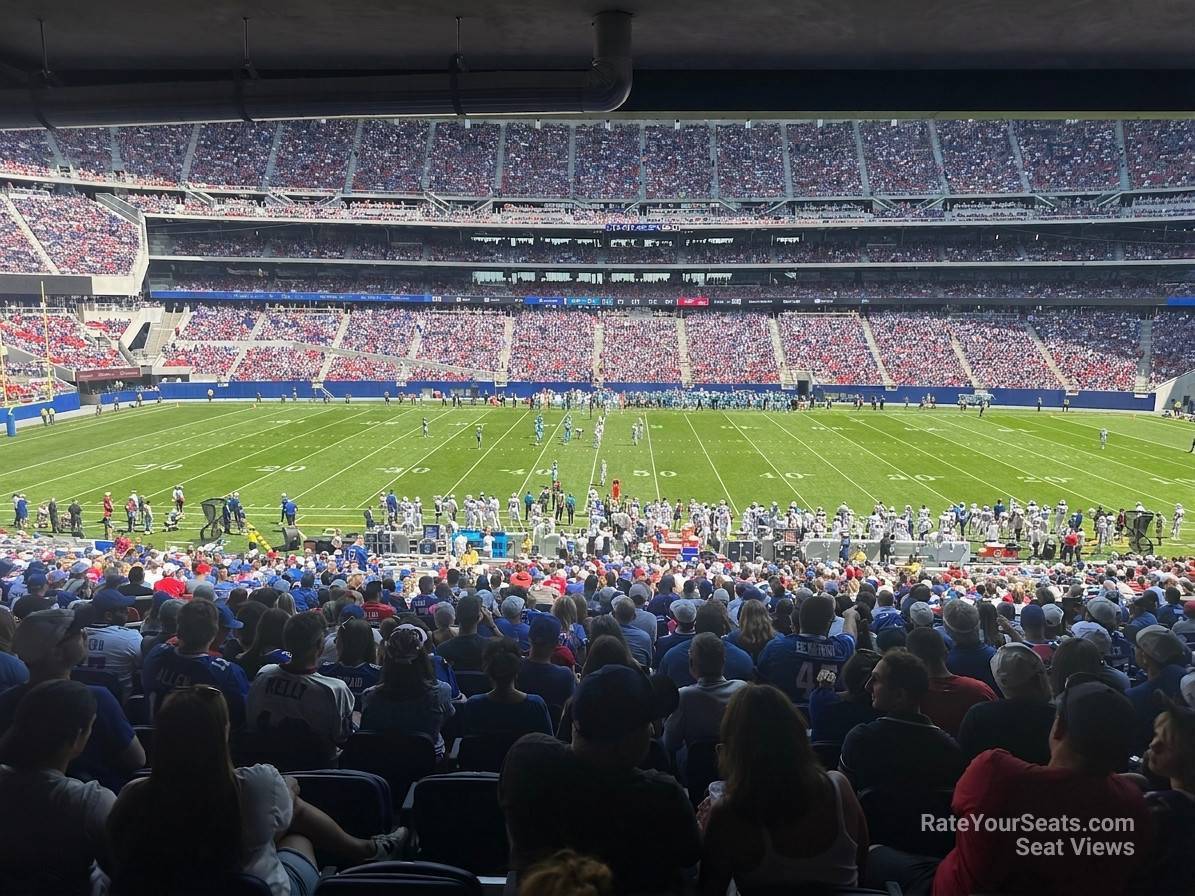 club 110, row sro seat view  for football - highmark stadium