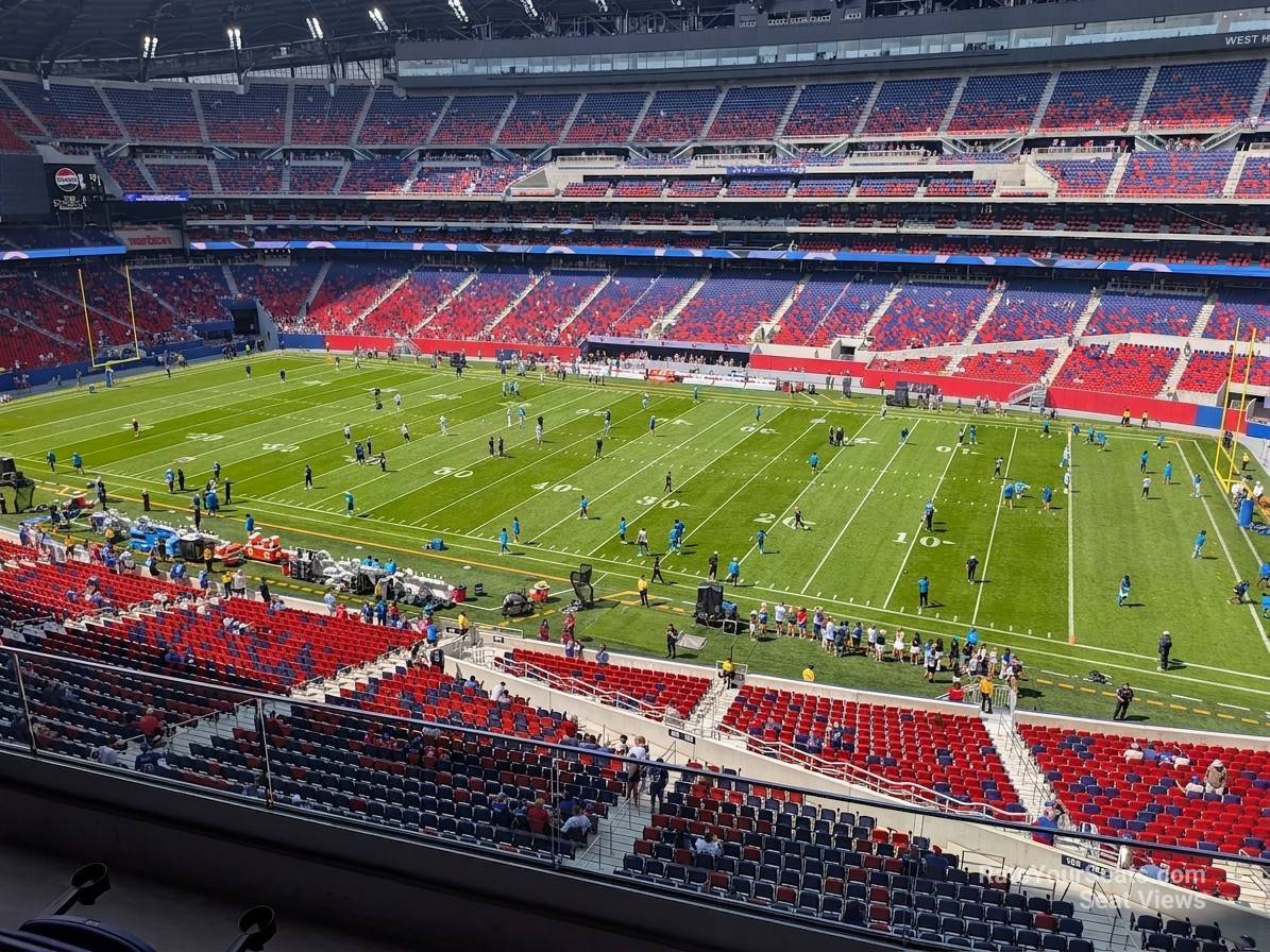 club 222, row 3 seat view  for football - highmark stadium