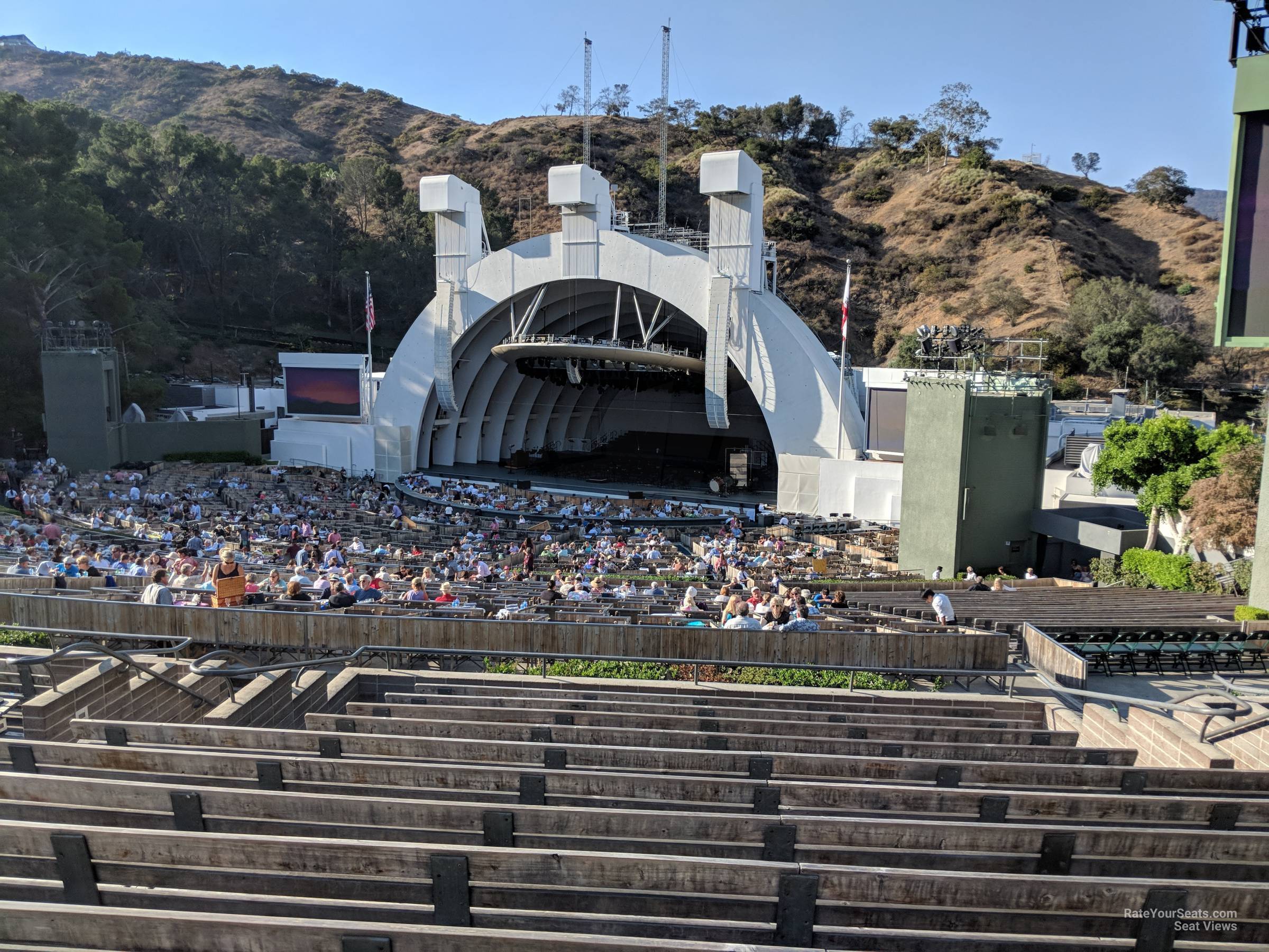 Hollywood Bowl Super Seats Seating Chart