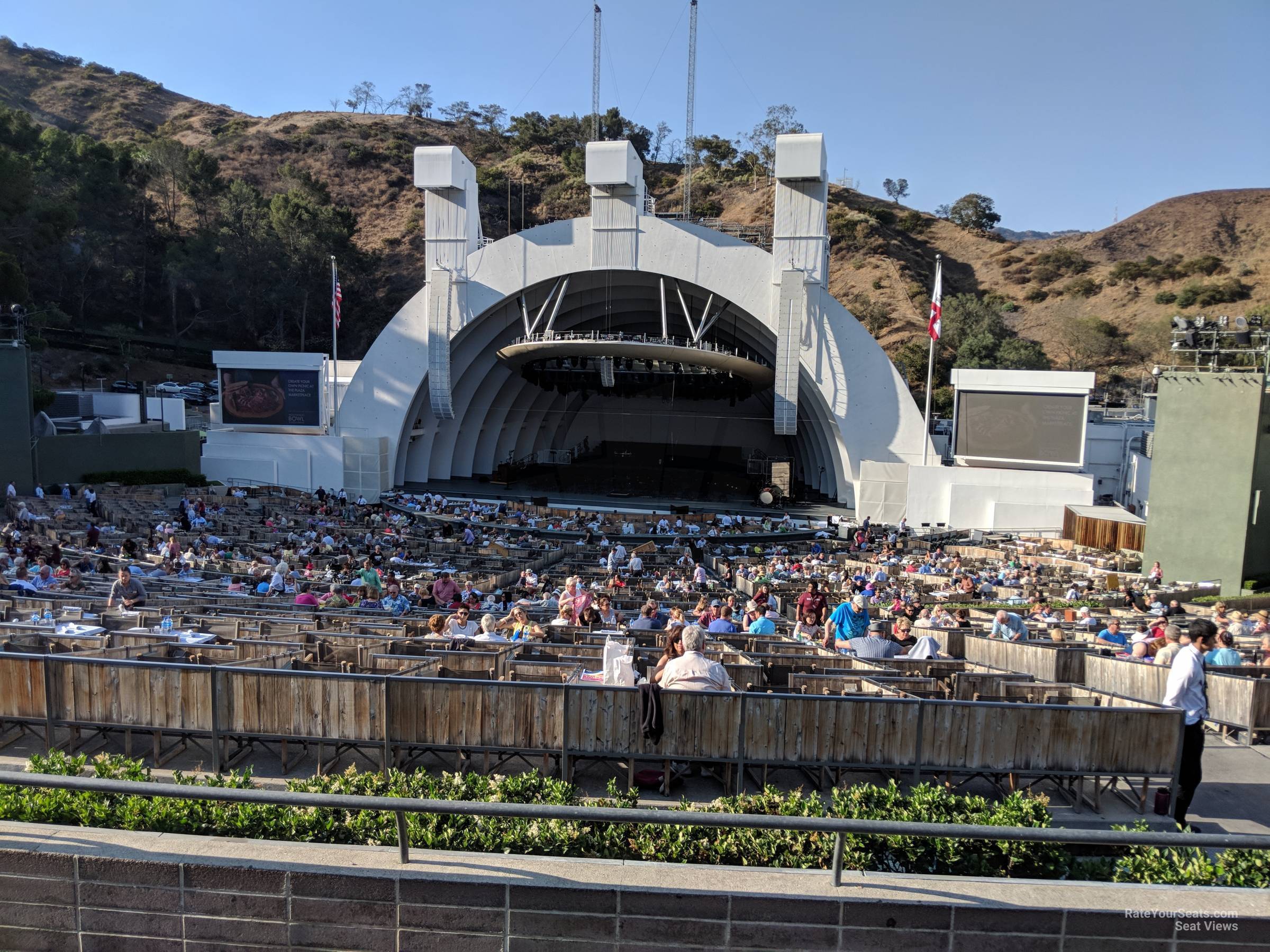Section G2 at Hollywood Bowl