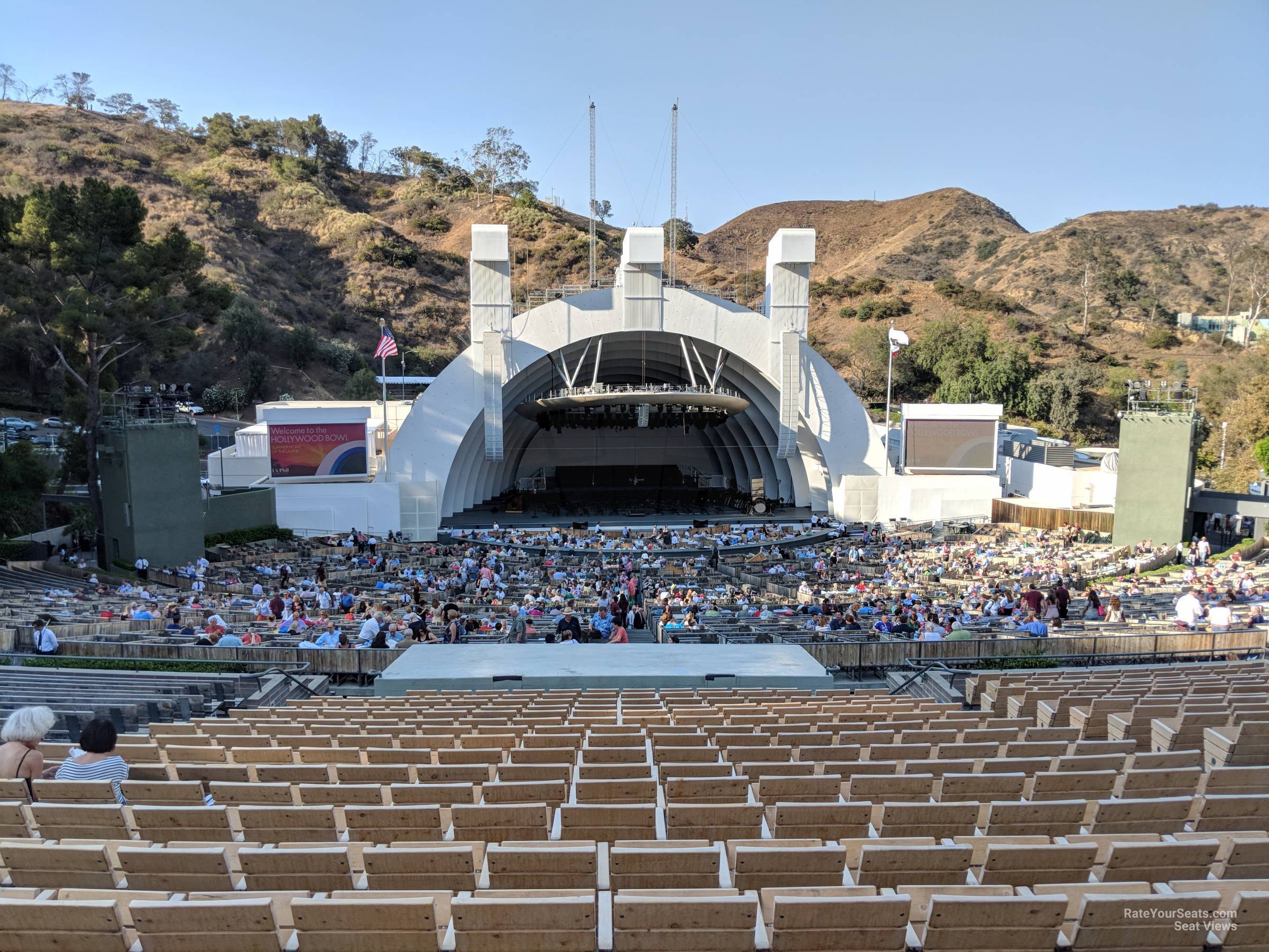 Hollywood Bowl Section J1 Rateyourseats