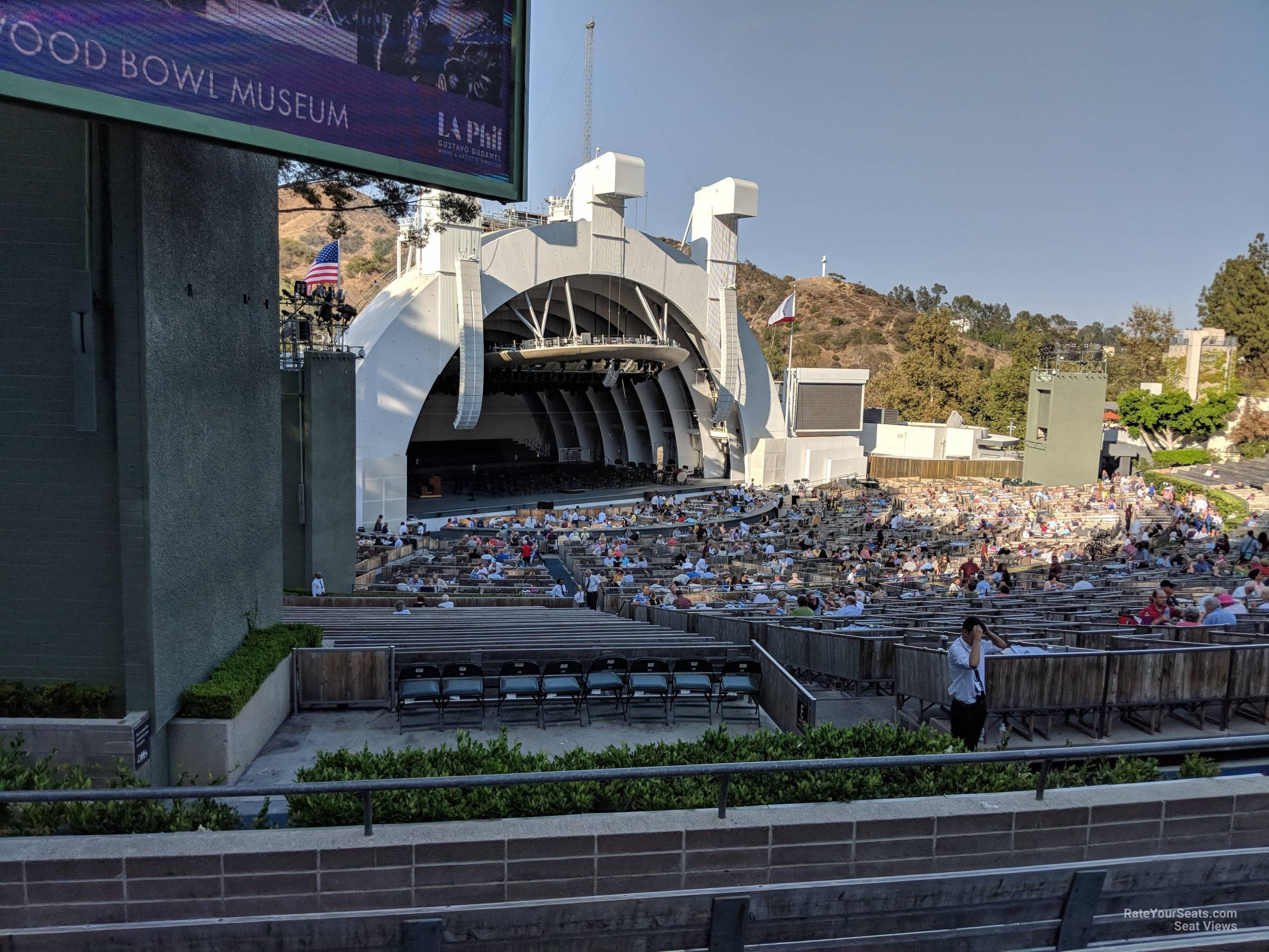 Hollywood Bowl Seating Chart Obstructed View