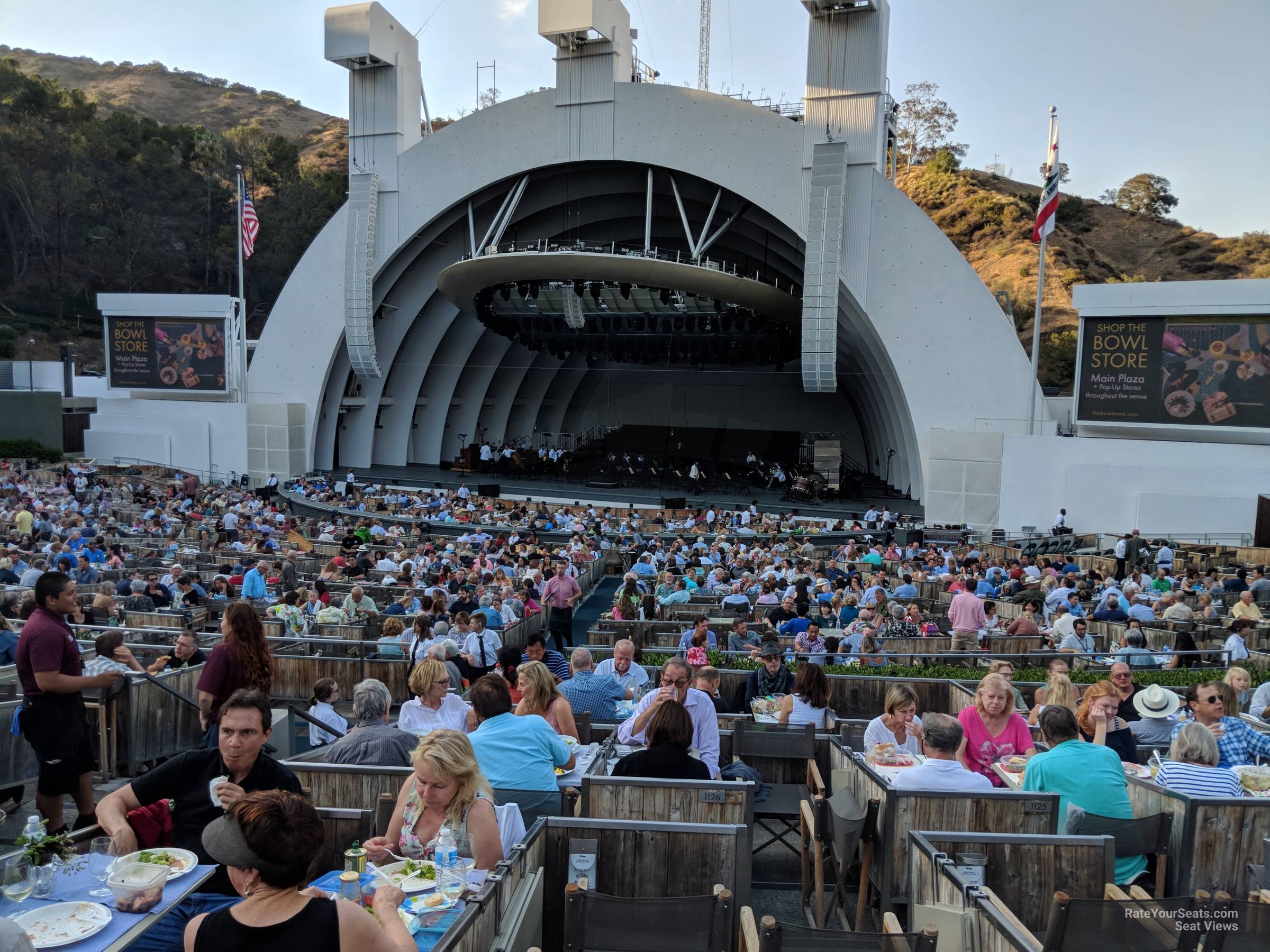 Hollywood Bowl Box Seating Chart