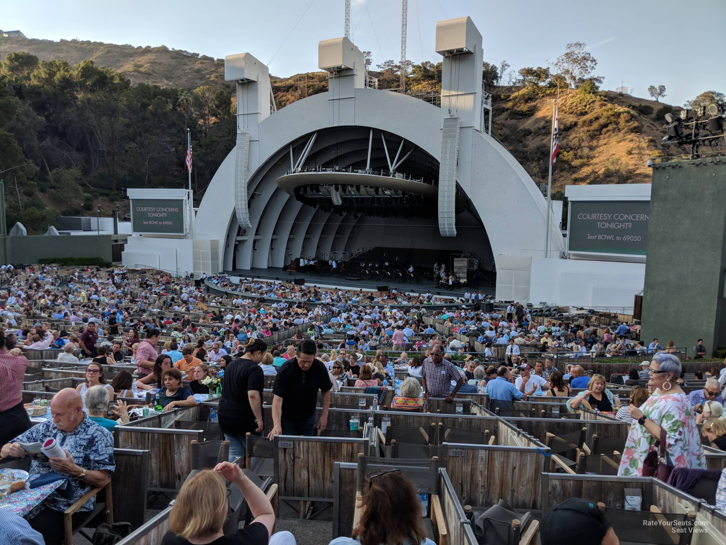 Hollywood Bowl Seating Chart Terrace 2