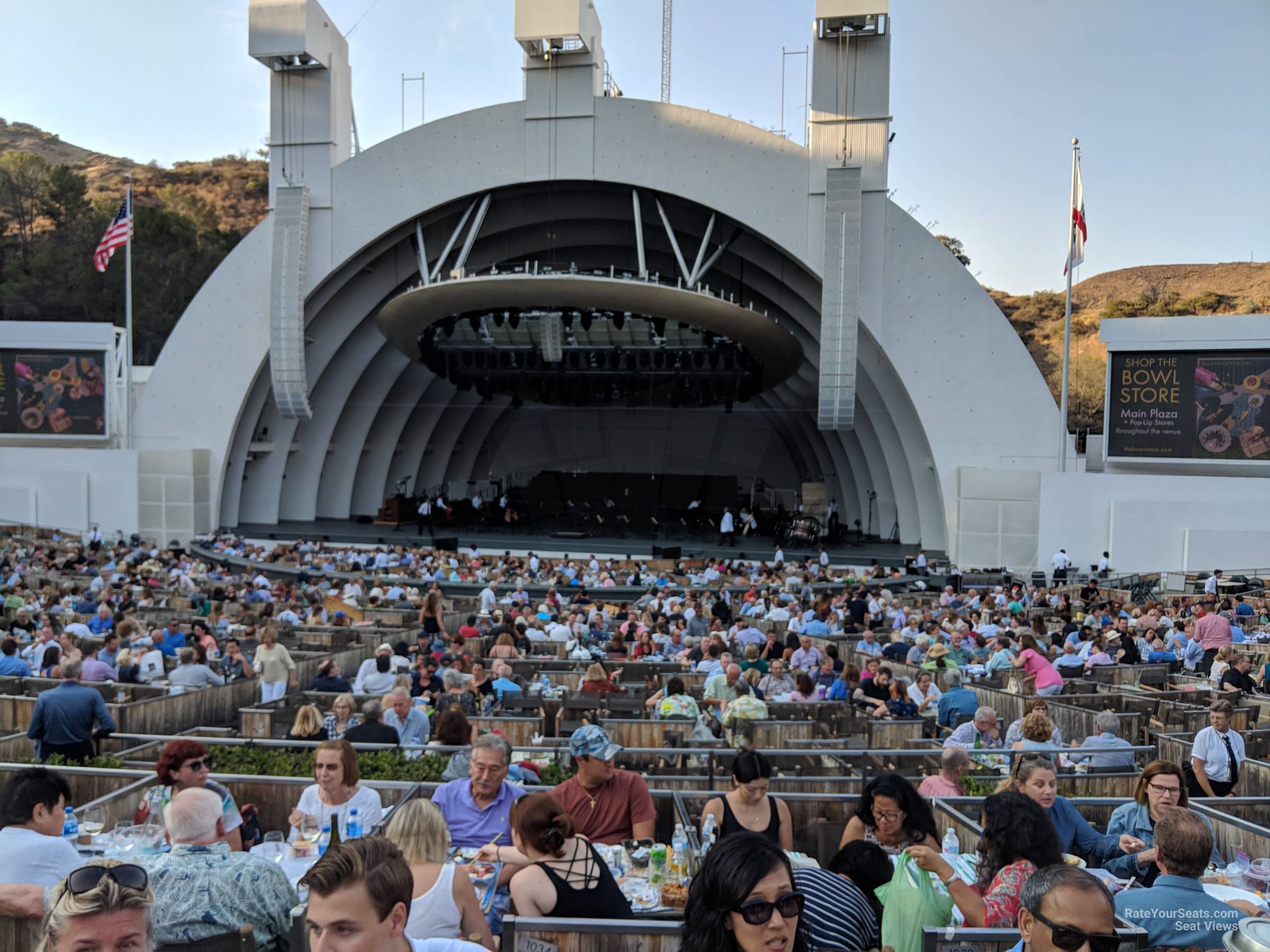 Hollywood Bowl Seating Chart Terrace