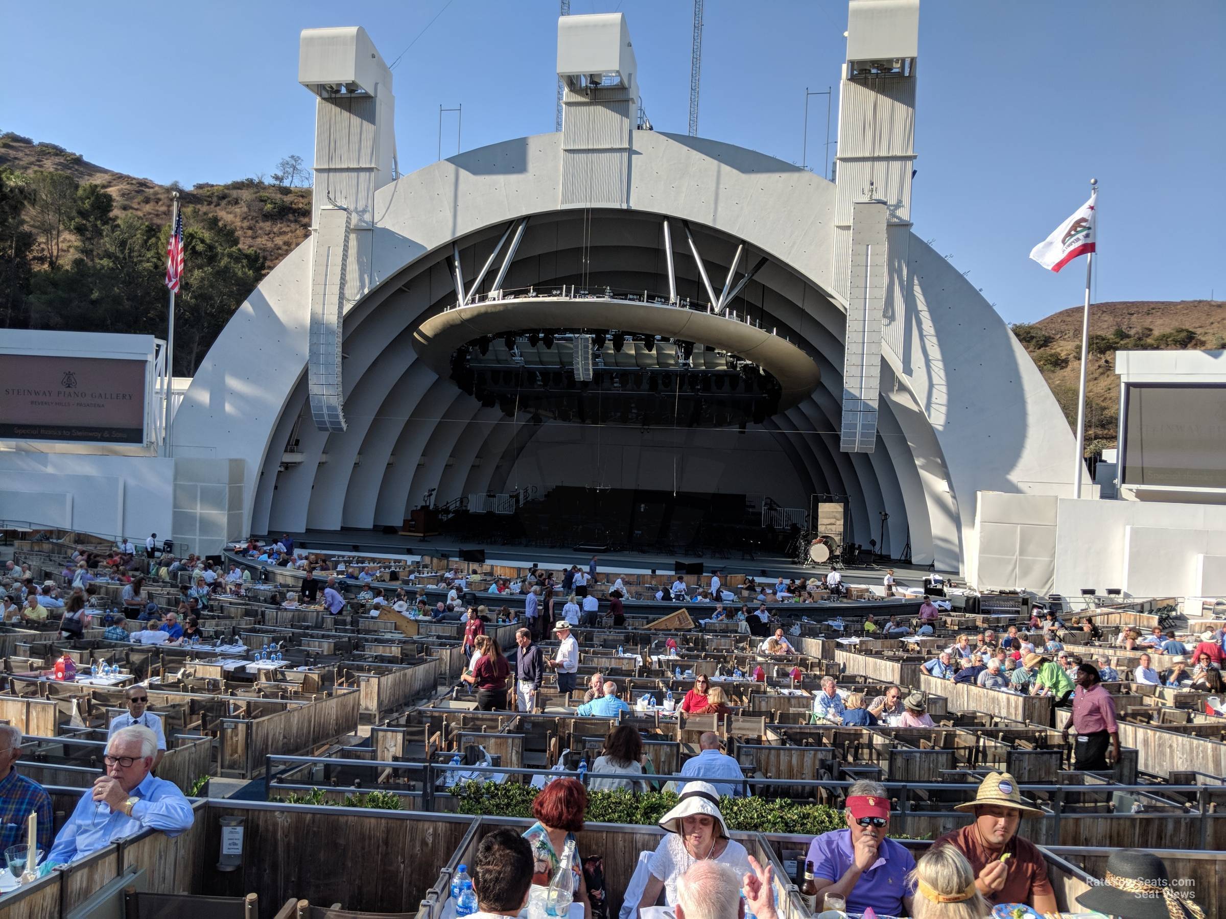 Hollywood Bowl Seating Chart Terrace 2