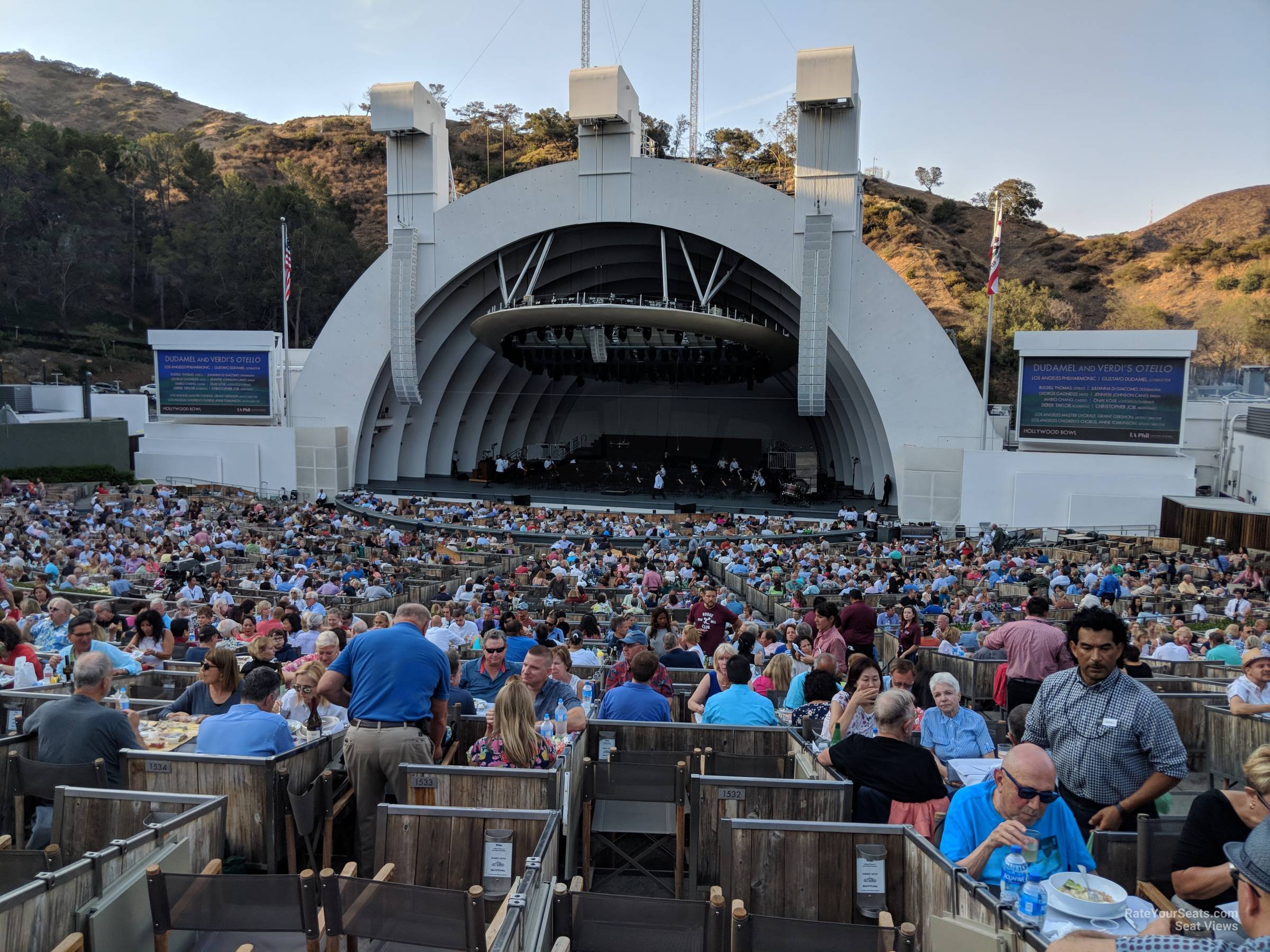 Hollywood Bowl Terrace 3 Rateyourseats Com