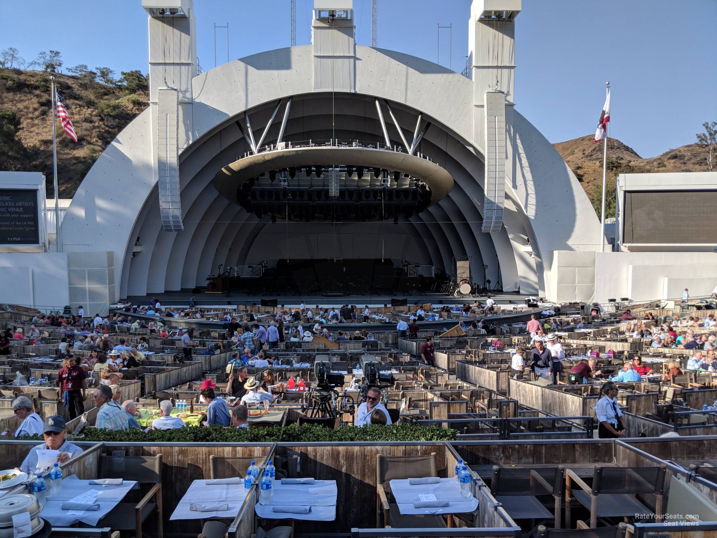Hollywood Bowl Terrace 4 Rateyourseats Com