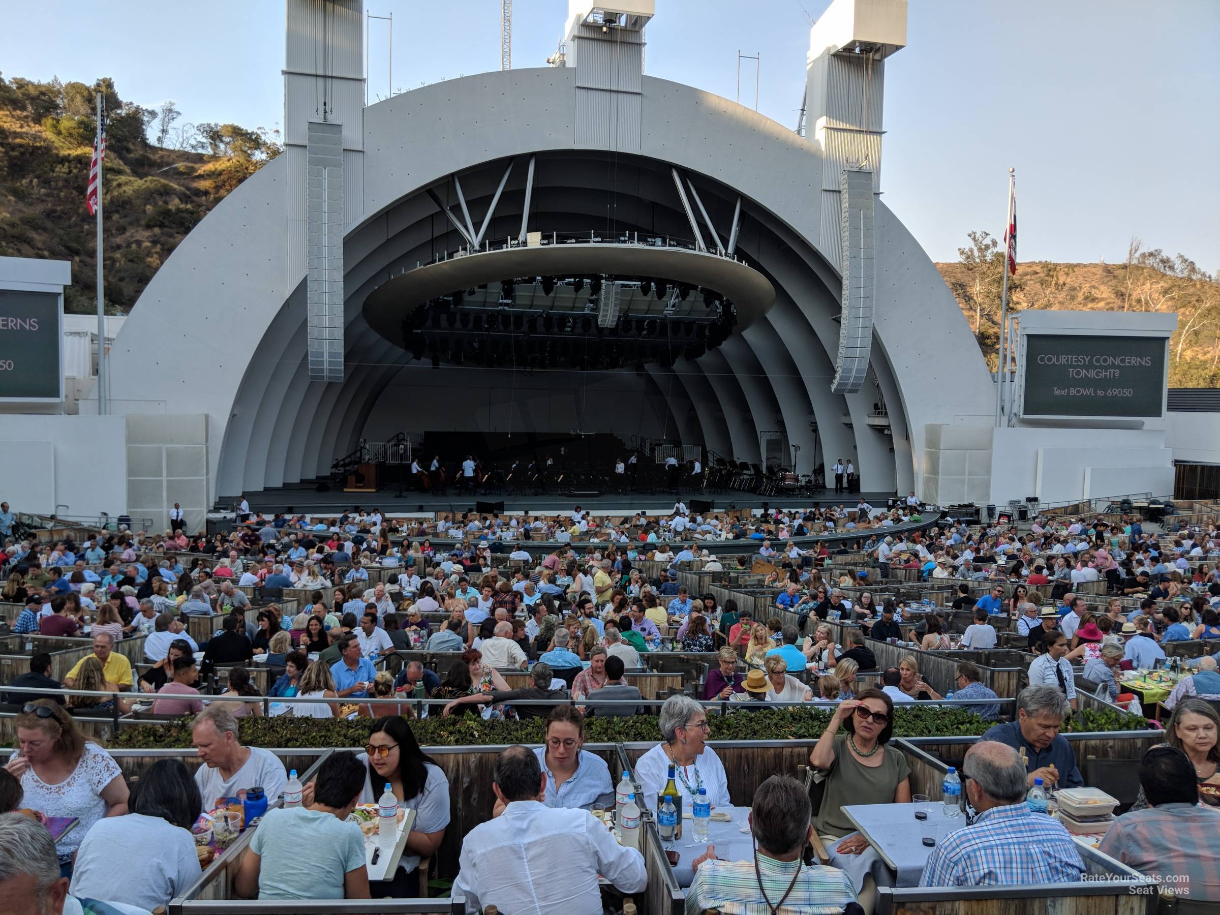 Hollywood Bowl Garden Box Seating Chart