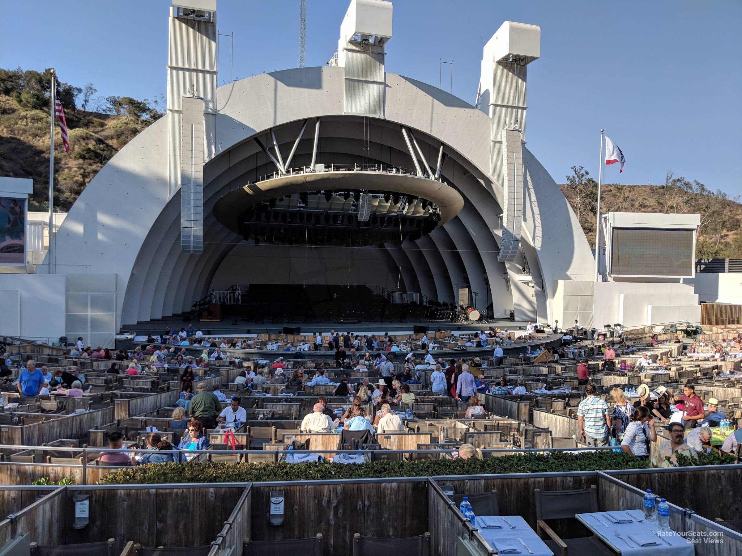 Hollywood Bowl Seating Chart Terrace