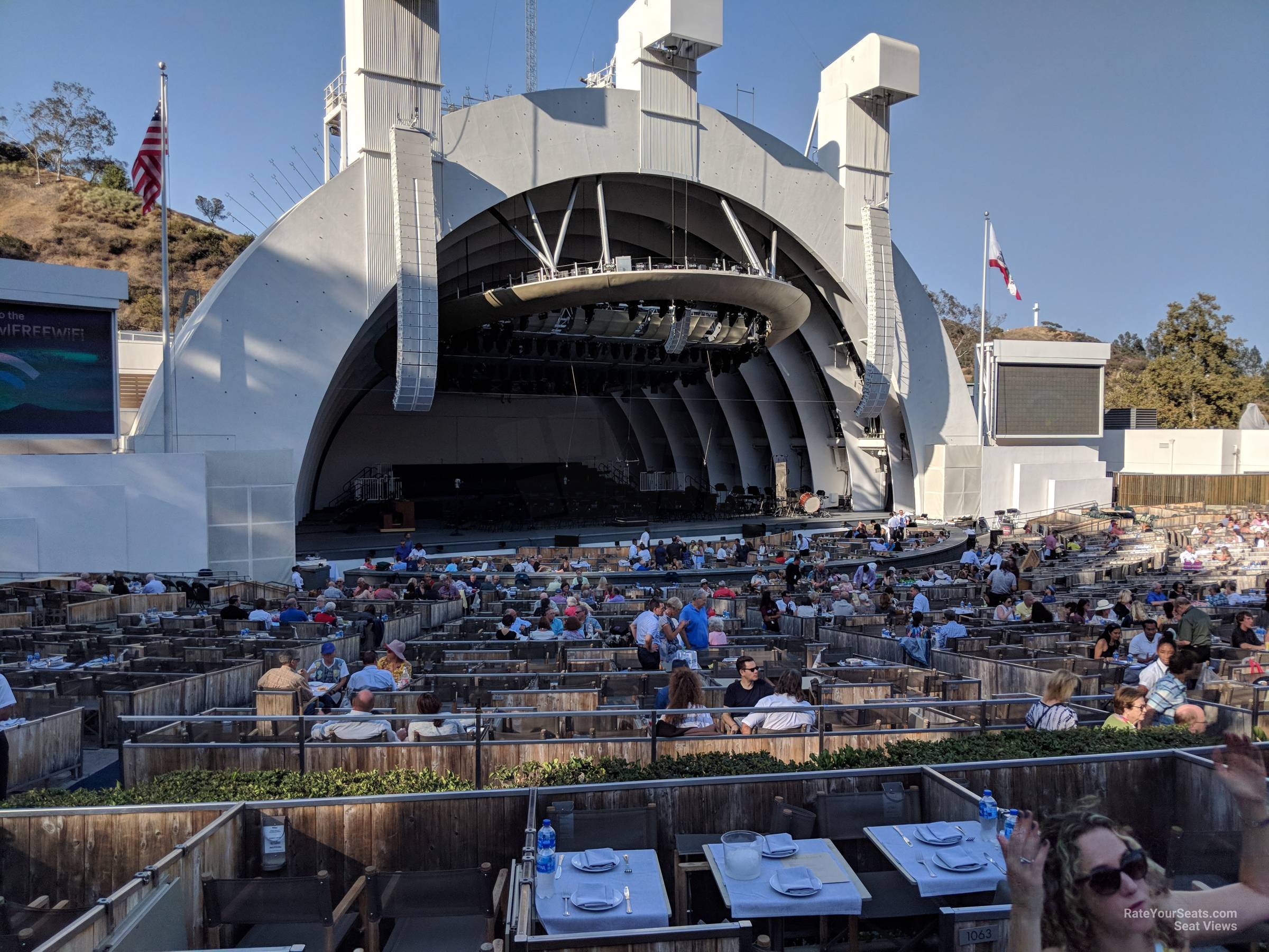 Hollywood Bowl Seating Chart Terrace