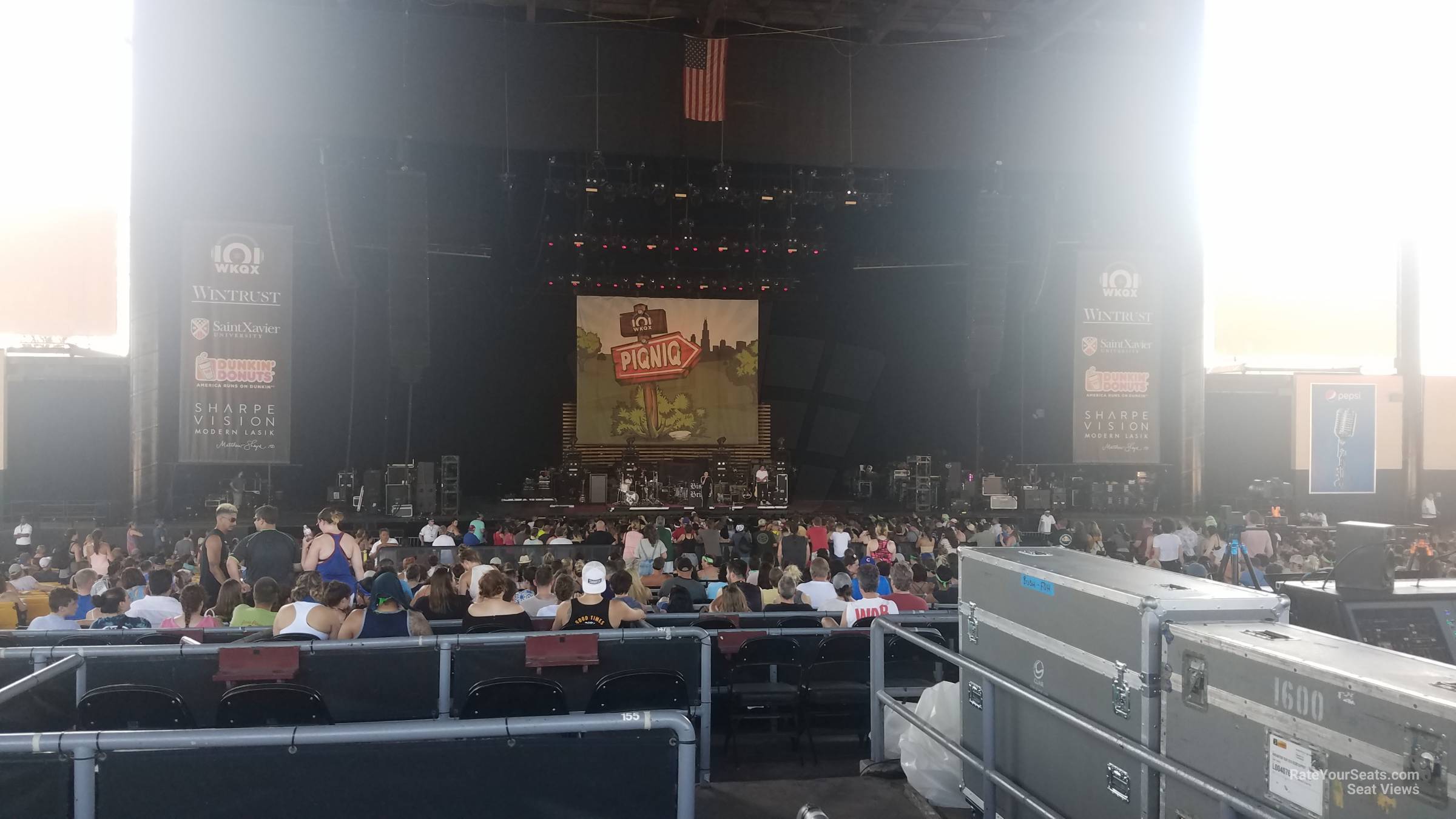 vip box seats seat view  - hollywood casino amphitheatre