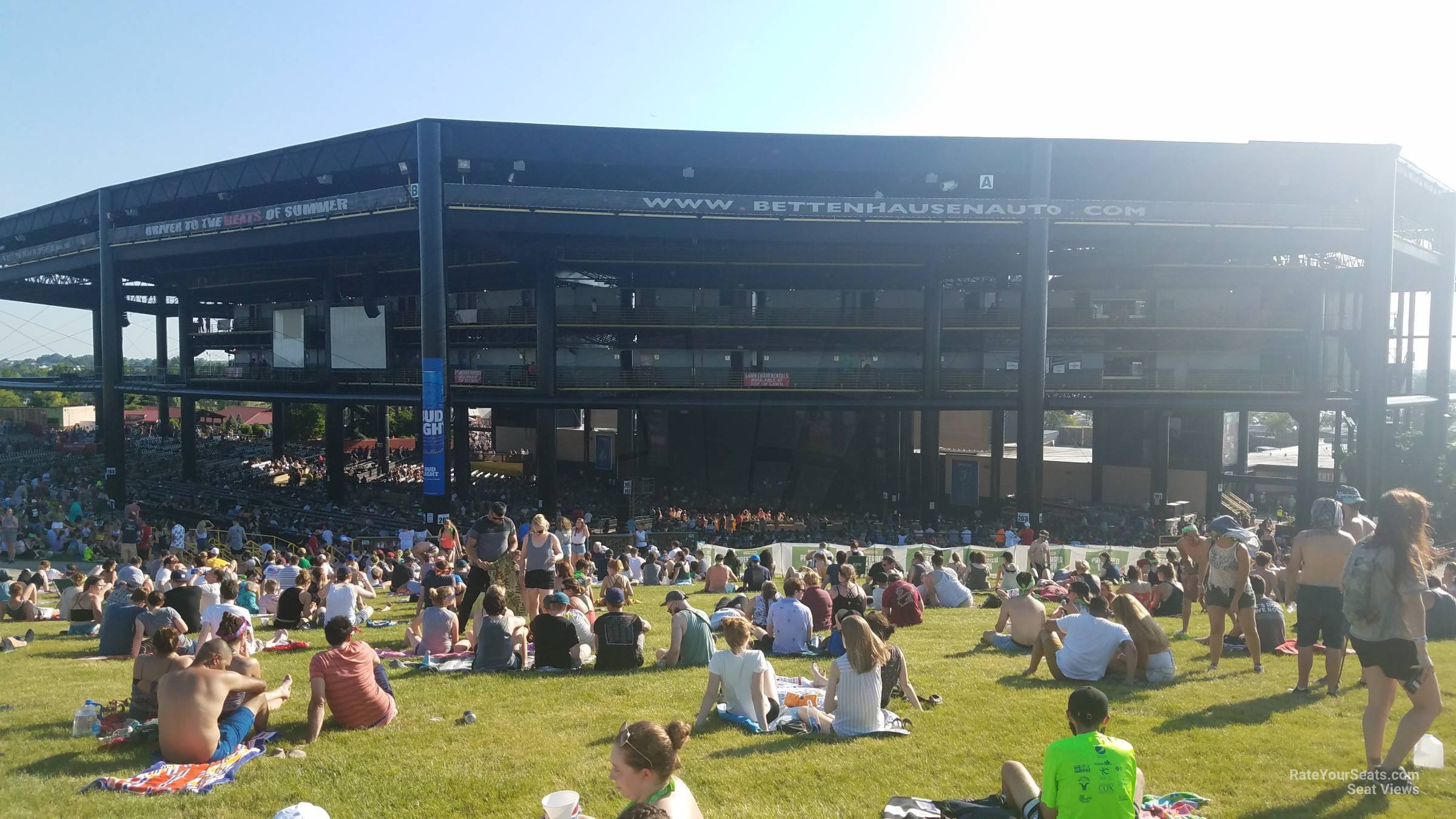 Tinley Park Amphitheatre Lawn Seats