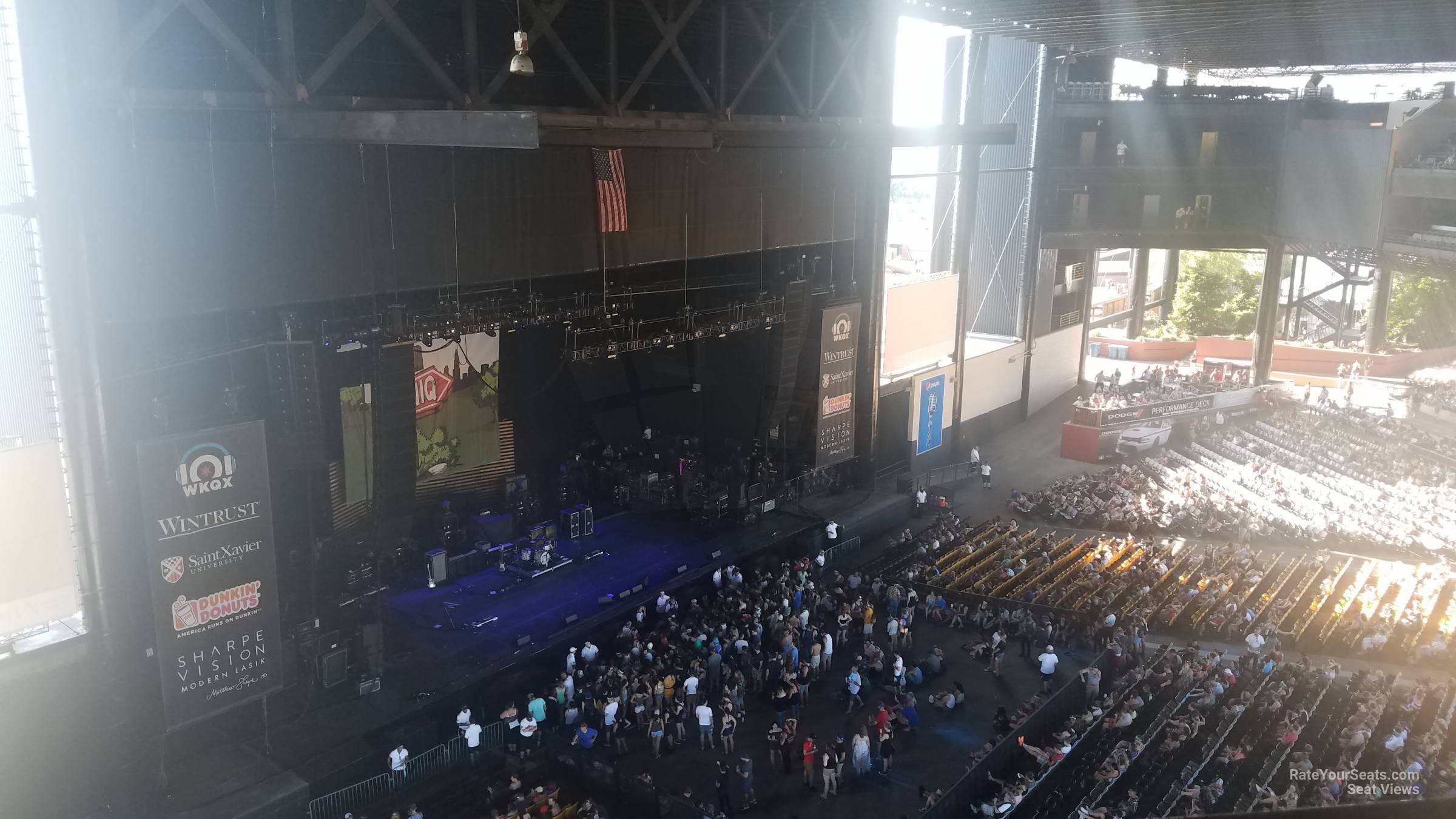 suites seat view  - hollywood casino amphitheatre