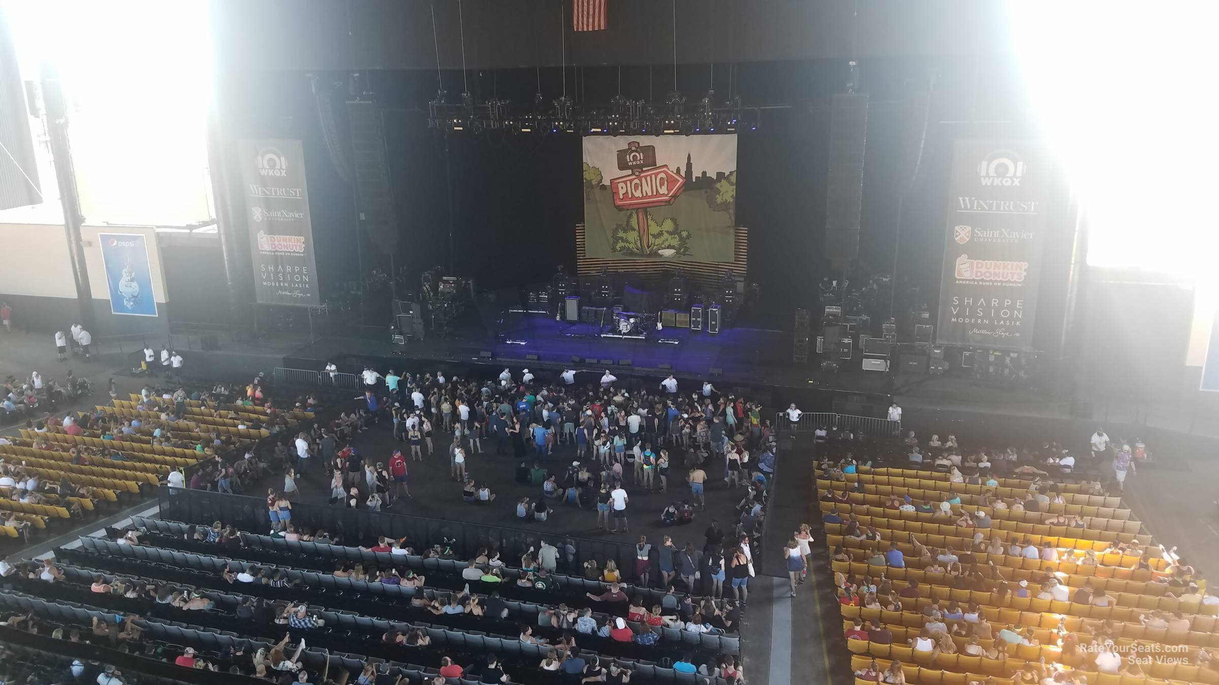 suites seat view  - hollywood casino amphitheatre