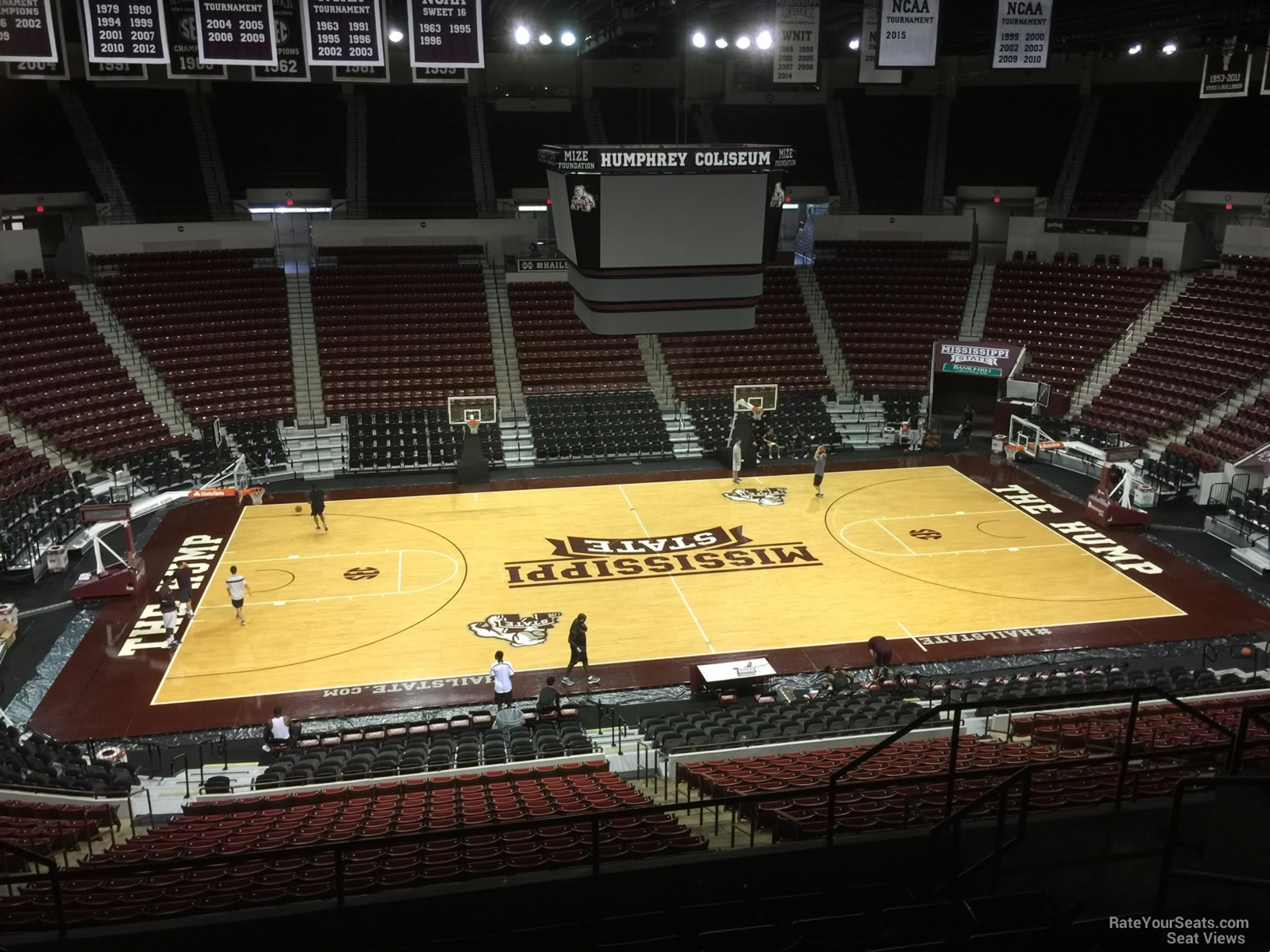section 229, row 8 seat view  - humphrey coliseum
