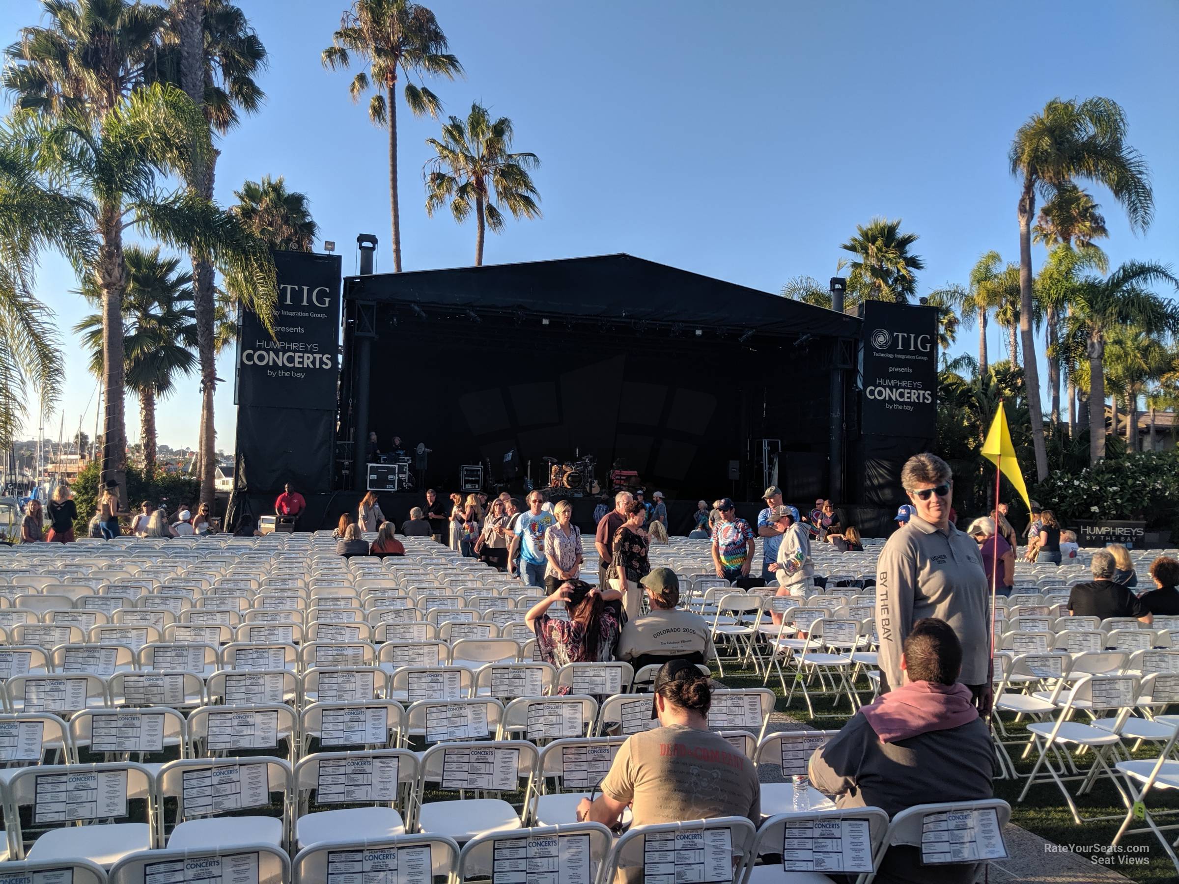 Section D at Humphreys Concerts By The Bay