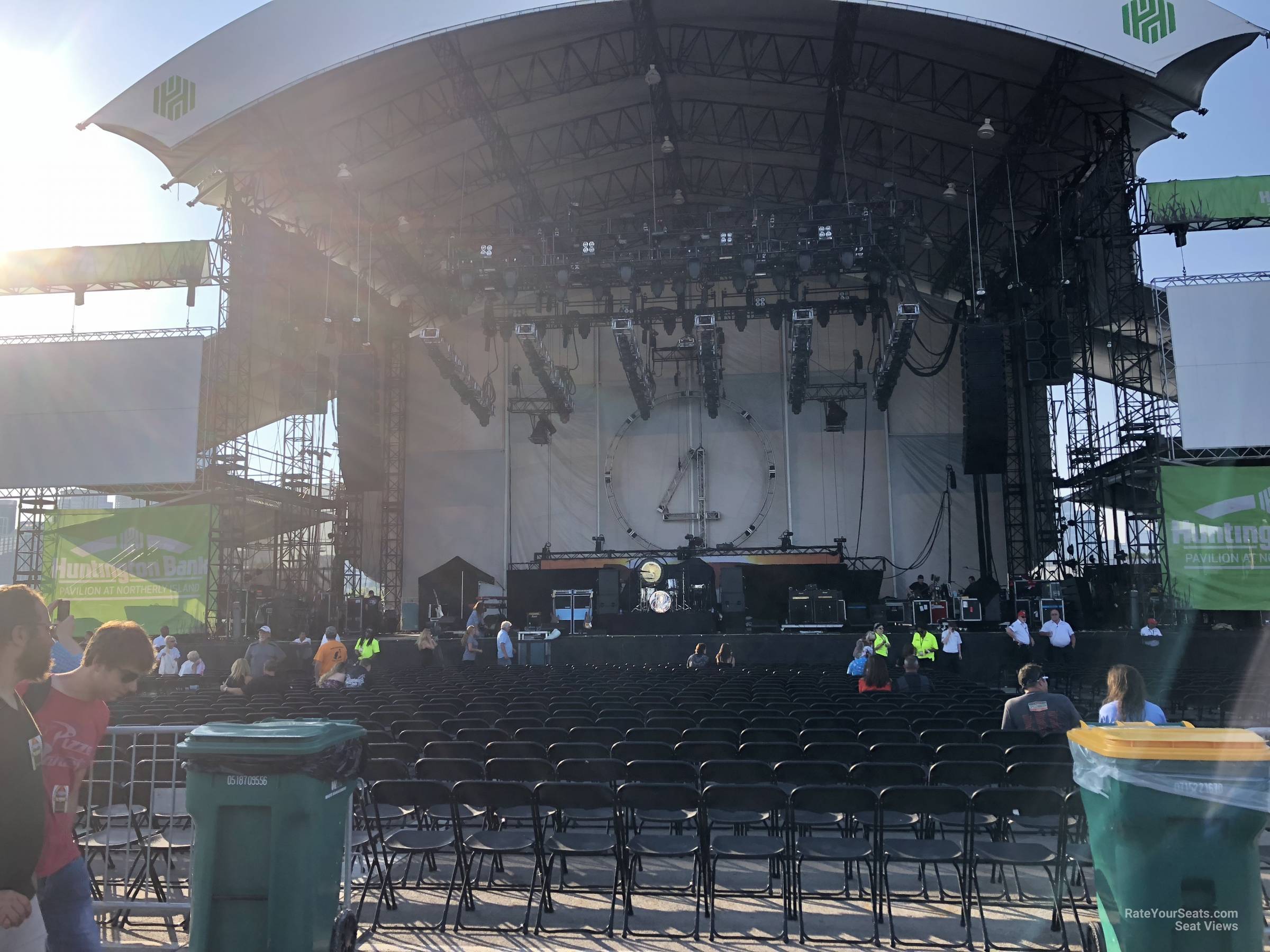 Huntington Bank Pavilion At Northerly Island Seating Chart View Two