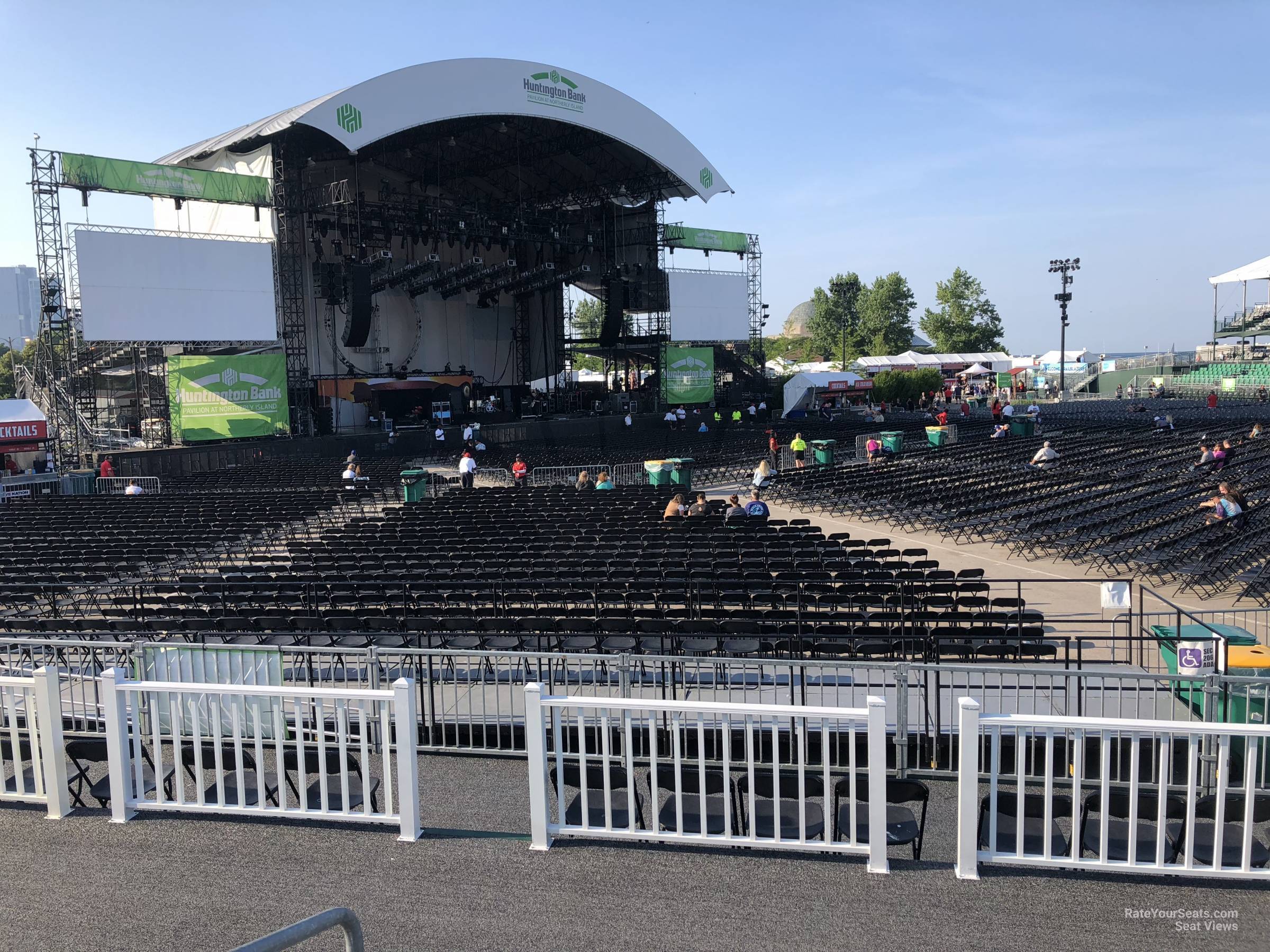 Seating Chart Firstmerit Bank Pavilion At Northerly Island Elcho Table