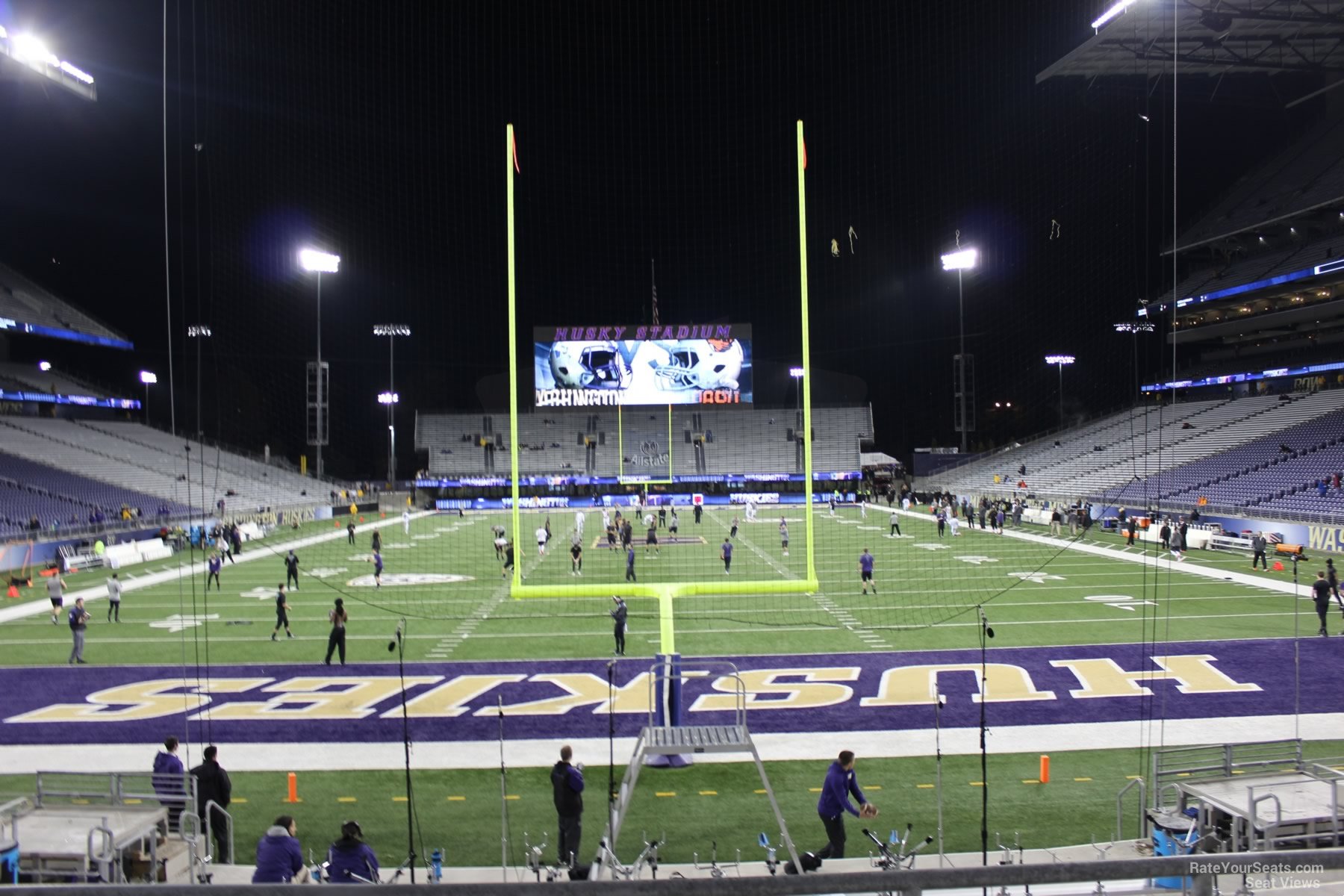 section 118, row 15 seat view  - husky stadium