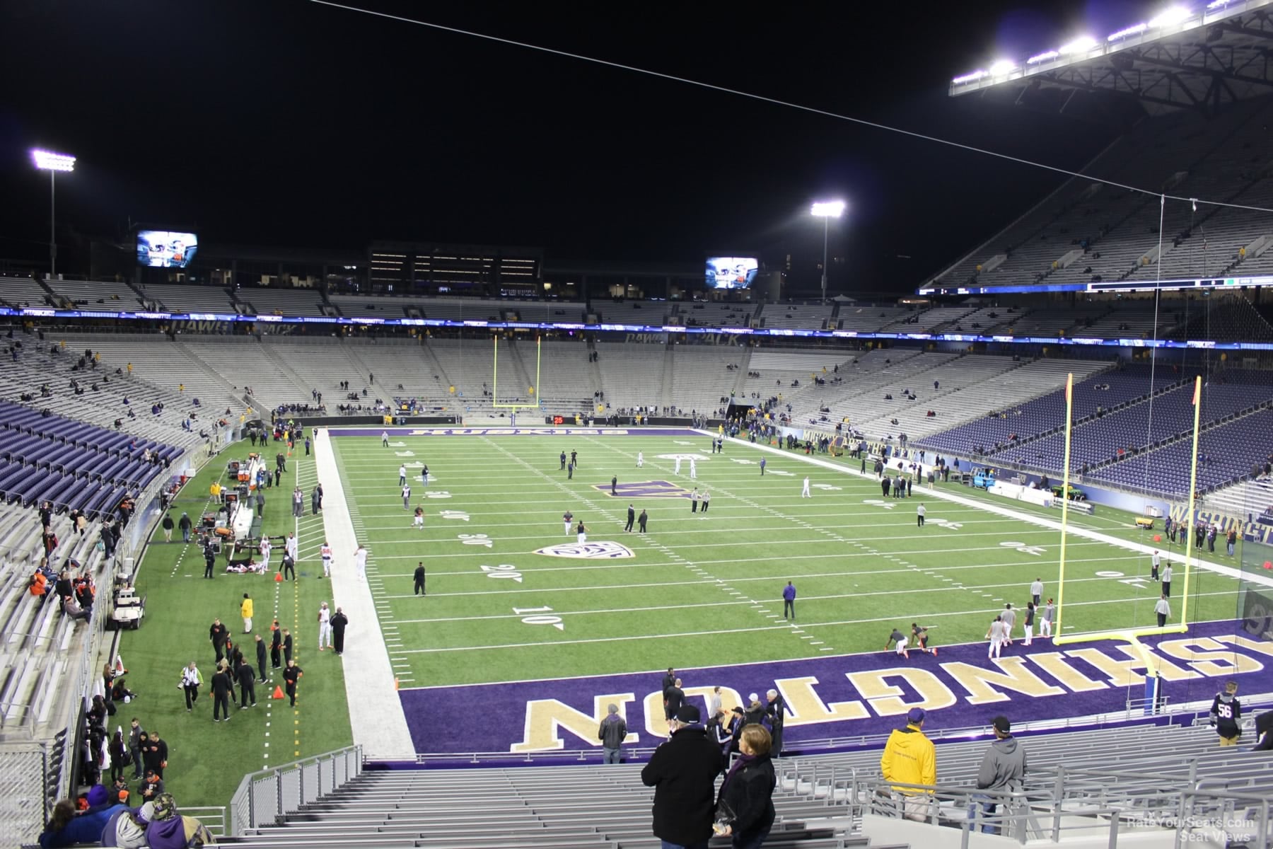 section 139, row 30 seat view  - husky stadium