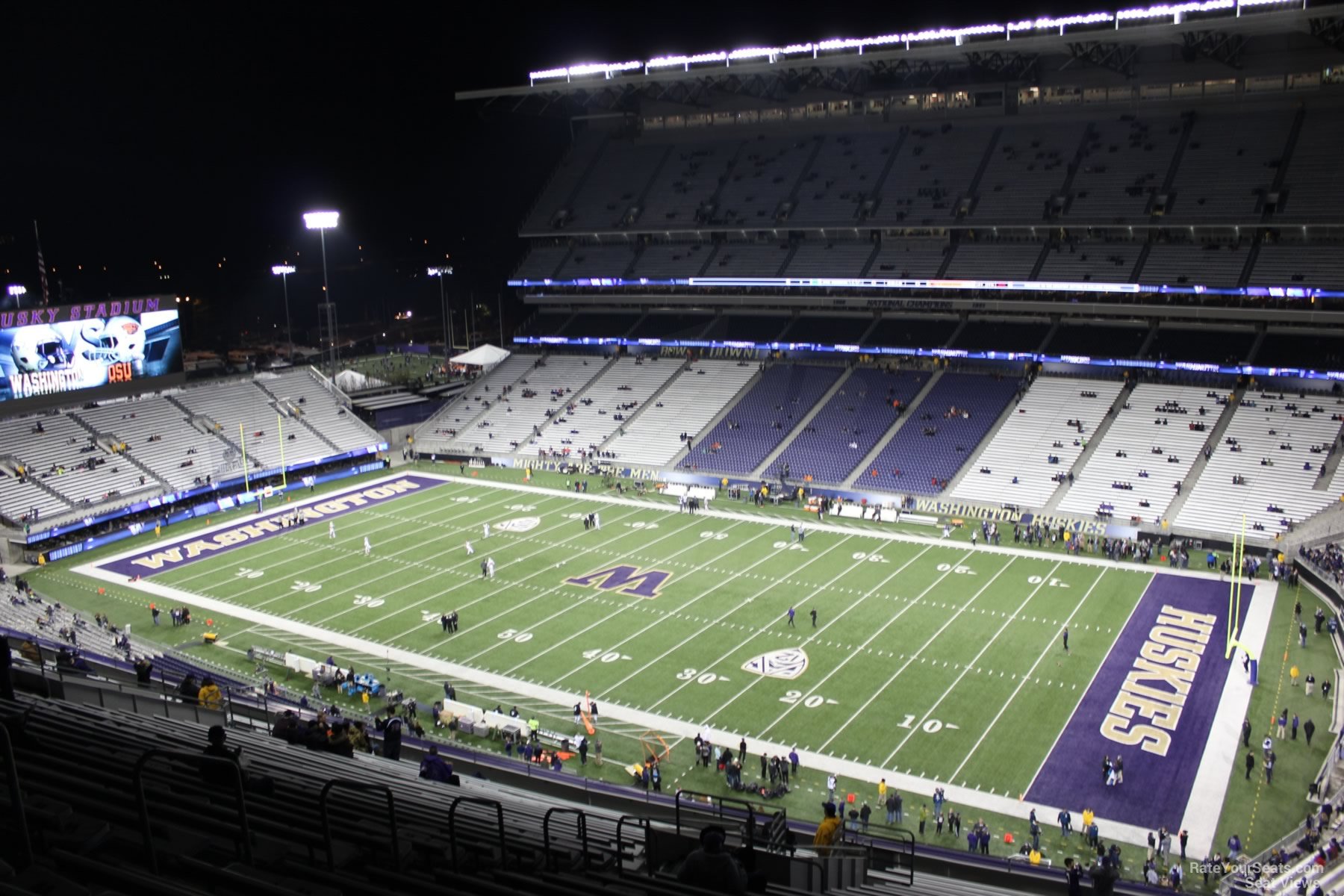 Husky Stadium Seating Chart Rows